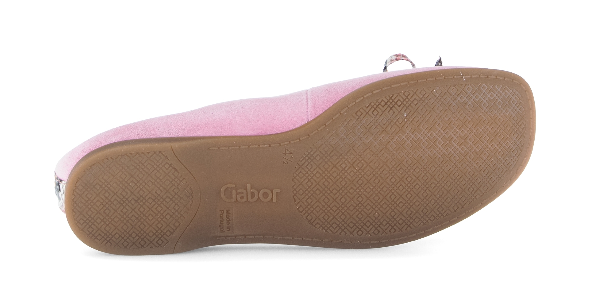 Gabor Ballerina  Businessschuh, Flats, Schlupfschuh mit Zierscheife