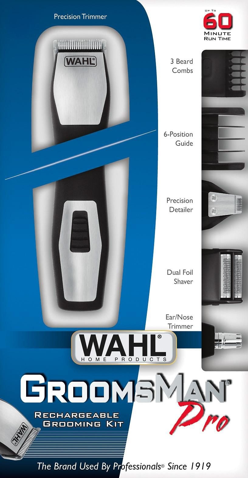 Wahl Multifunktionstrimmer »9855-1216«, 4 Aufsätze