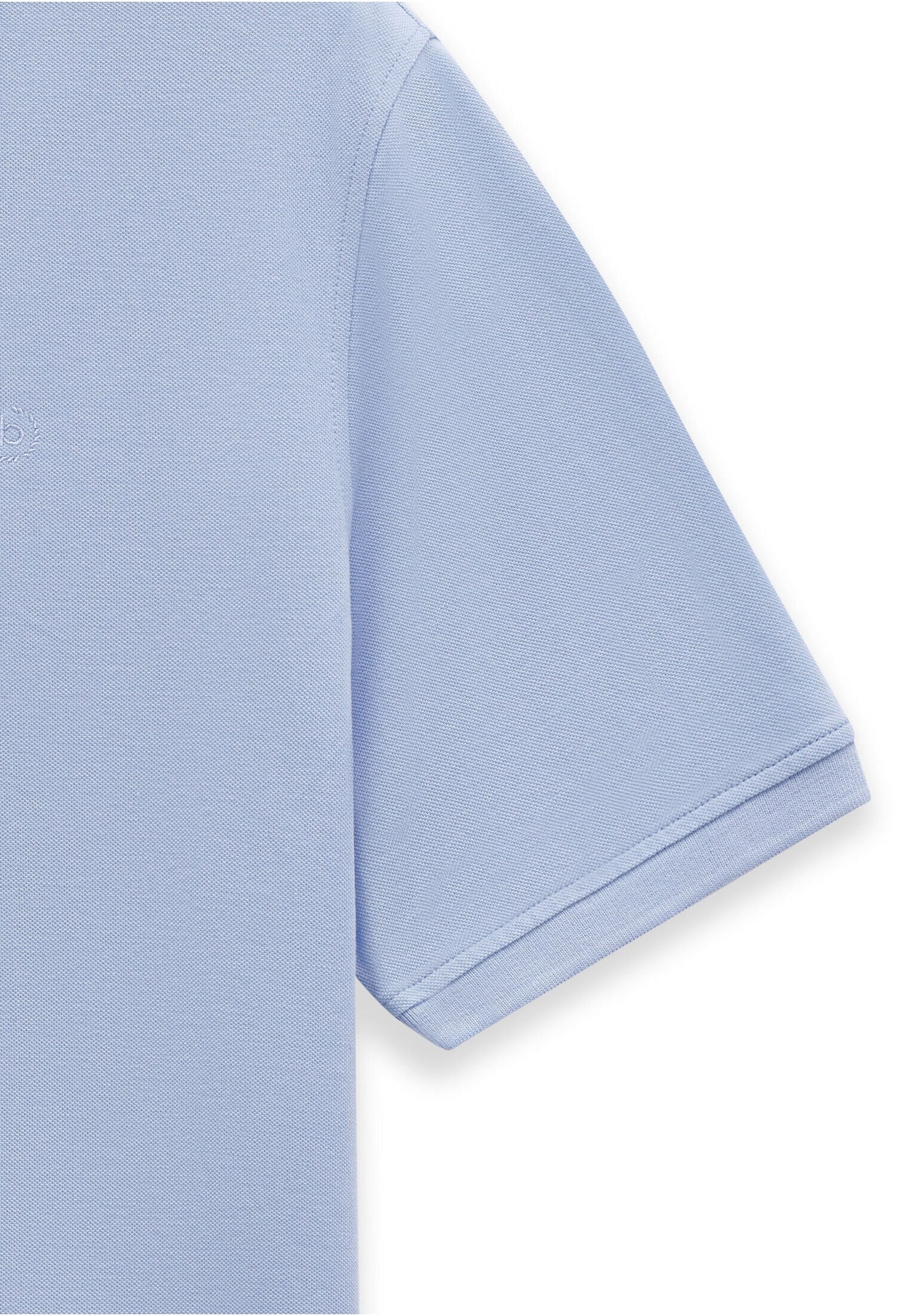 bugatti Poloshirt »Modern Fit« strukturierter Baumwollmix