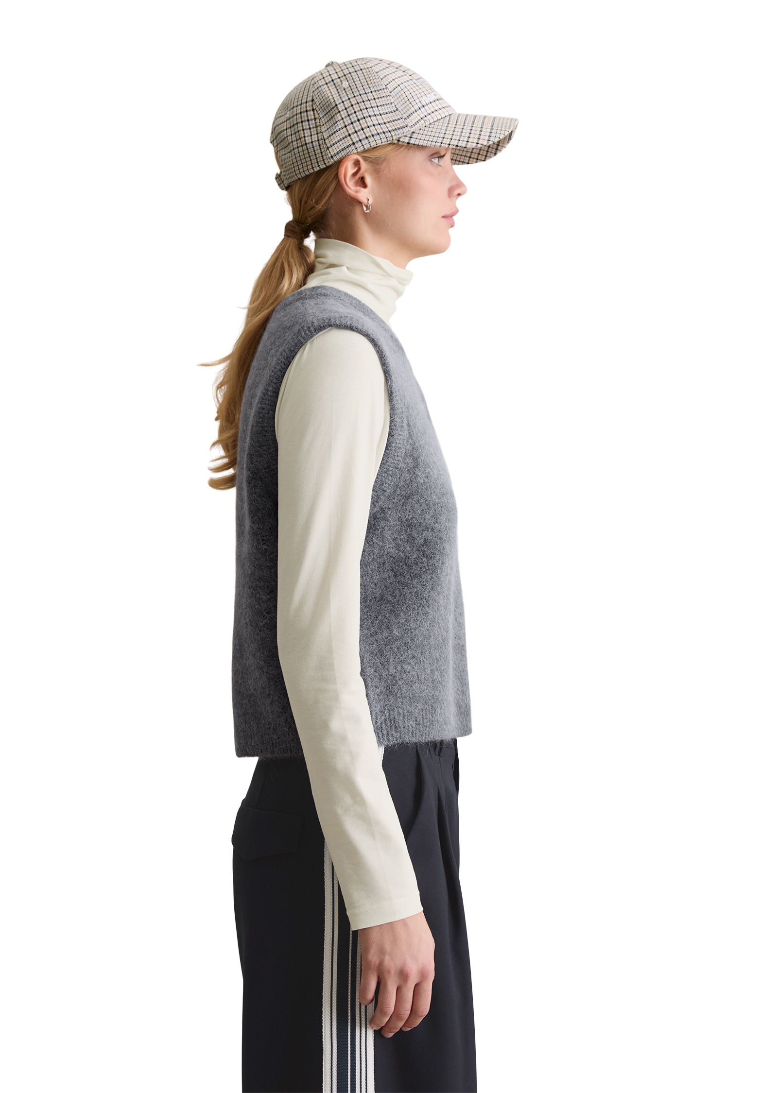 Marc O'Polo DENIM Strickweste »aus Alpakawolle-Wolle-Mix«