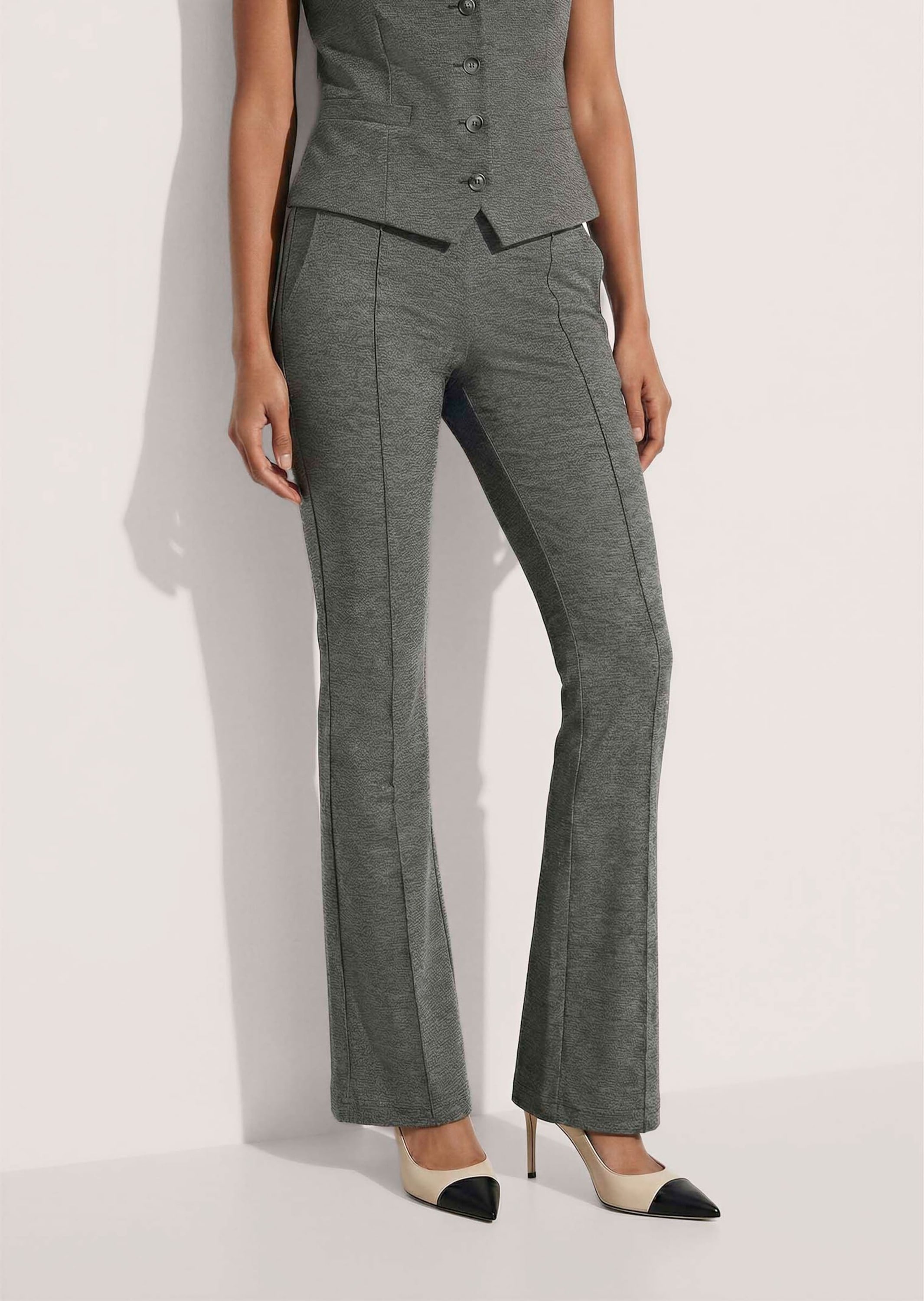 MADELEINE Schlupfhose »Hose Jerseyhose mit Bootcut-Bein«