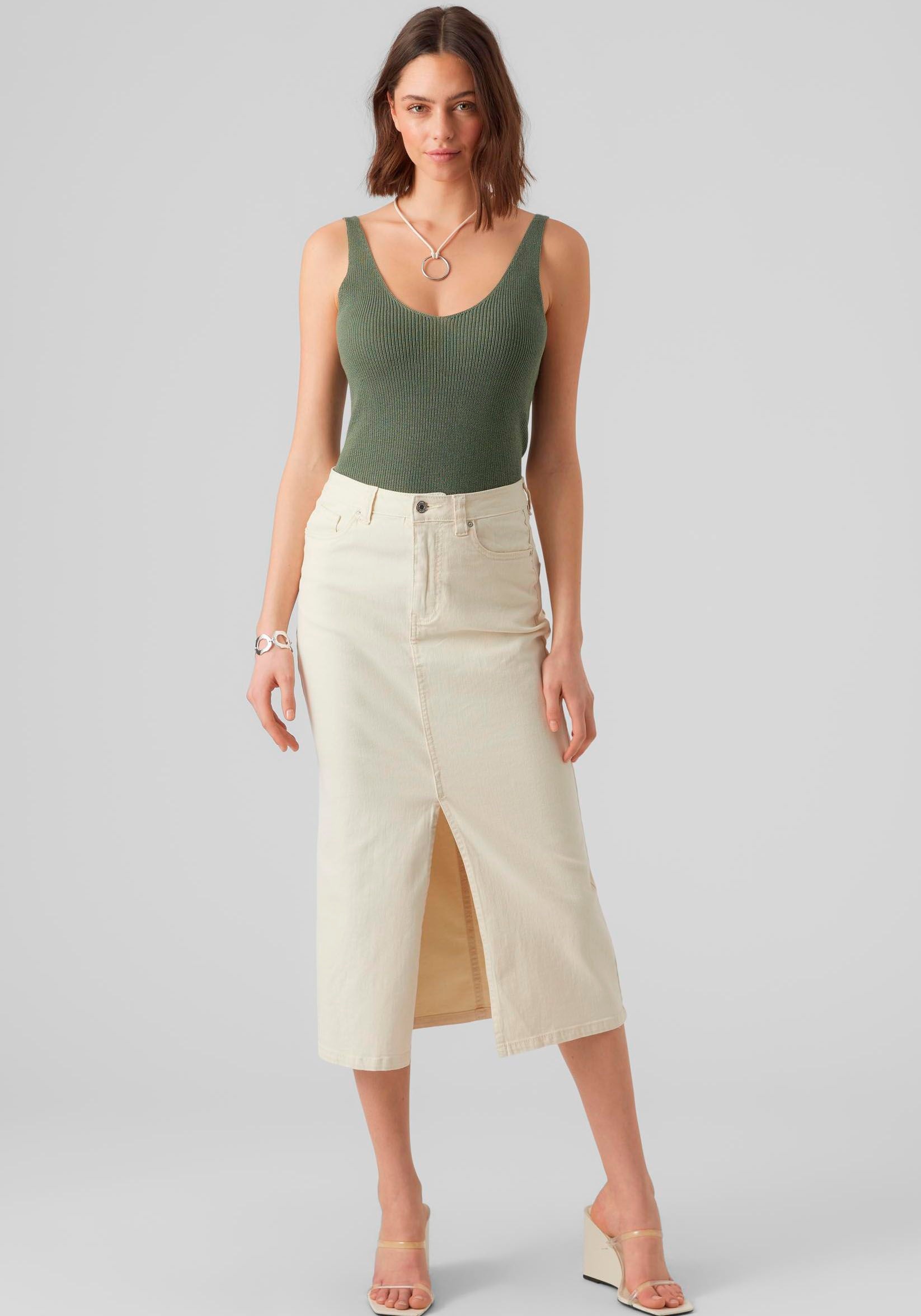 Thumbnail - Vero Moda Stricktop "VMNEWLEX SUN SL TOP GA NOOS"