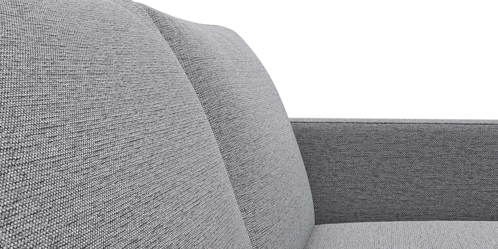 FLEXLUX Ecksofa »Fiore, L-Form, bequem und komfortabel durch hochwertigem Sitzaufbau«, schmale Armlehnen, Kaltschaum, Füße Alu+schwarz