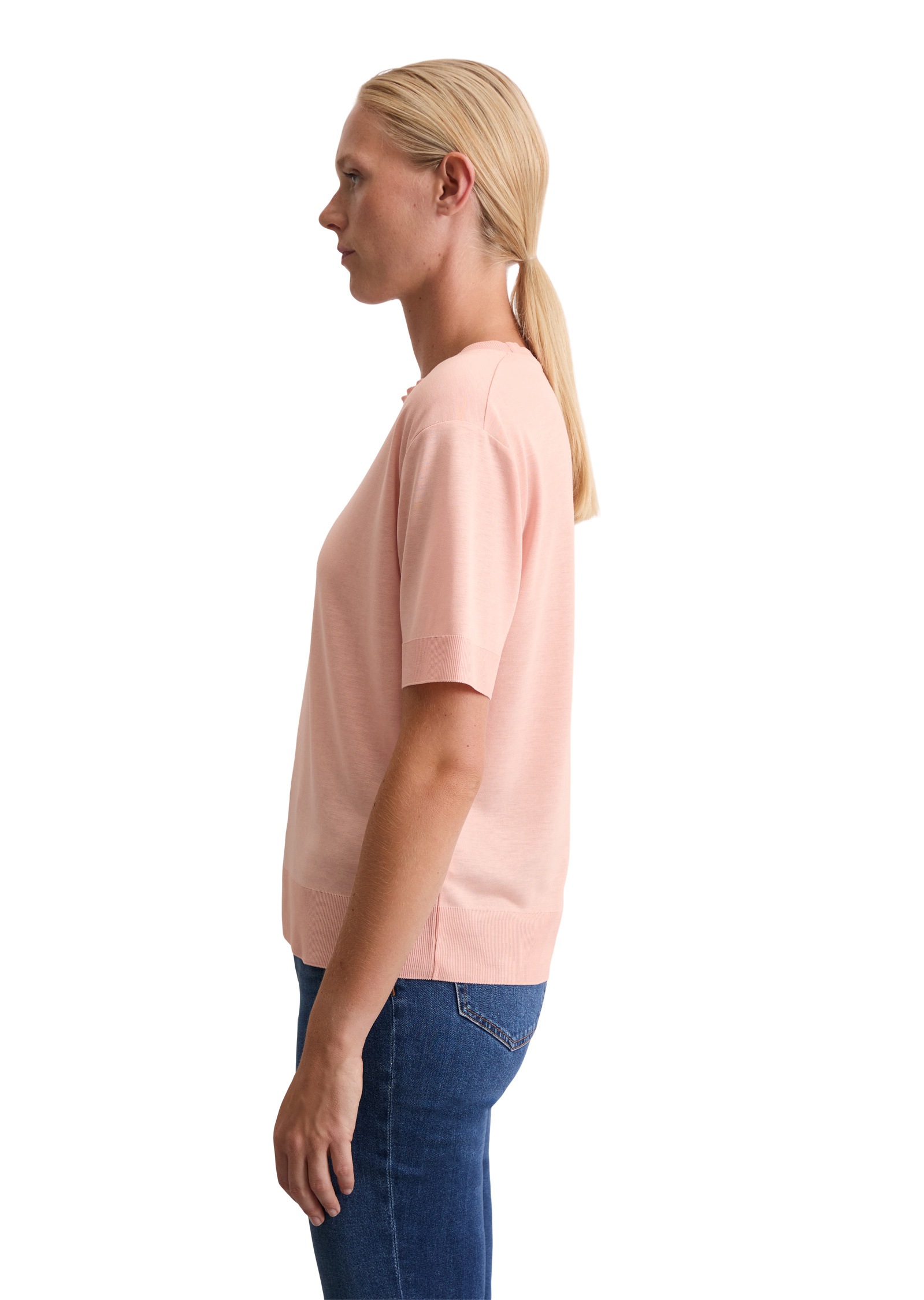 Marc O'Polo T-Shirt »aus TENCEL™ Lyocell-Baumwolle-Mix«