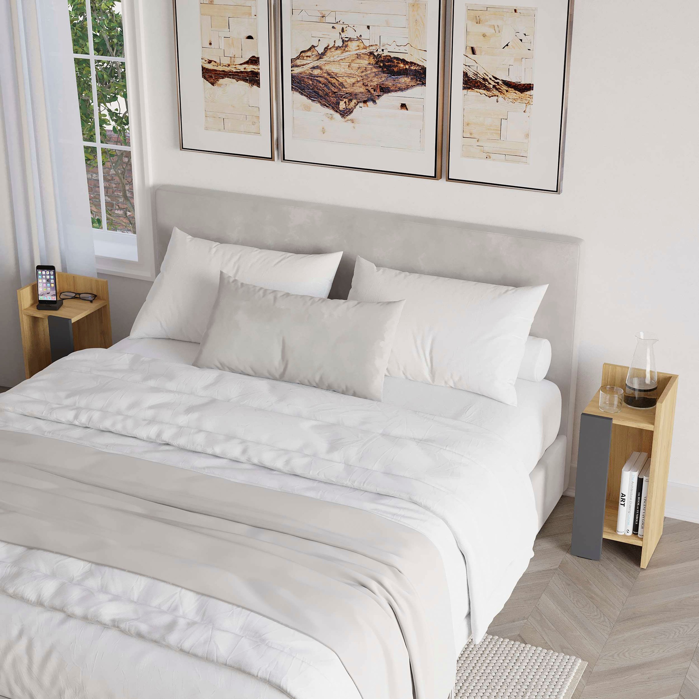 Decortie Nachttisch "ELOS NACHTTISCH SET", (Packung, 1 St.), Leichte Montag günstig online kaufen