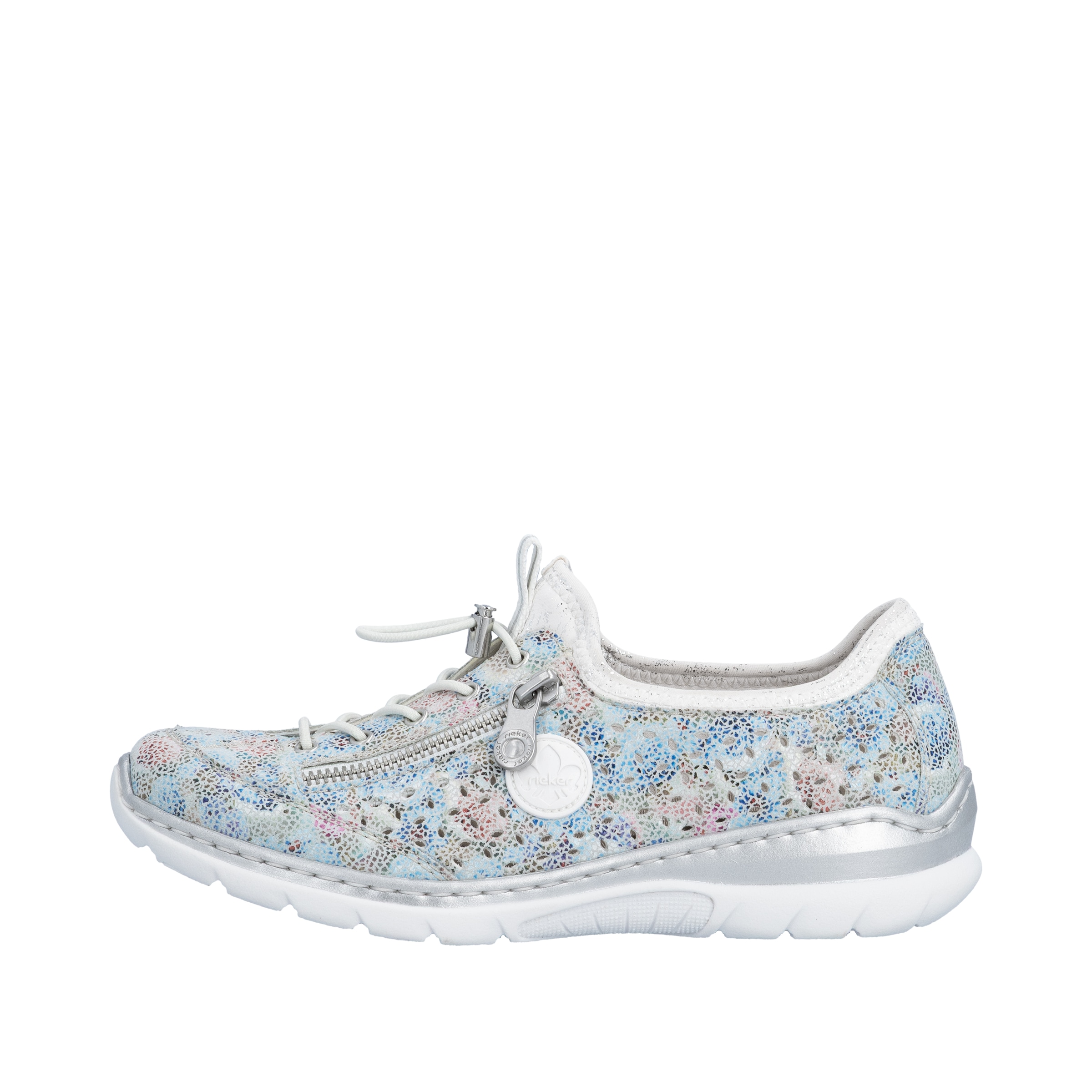 Rieker Slip-On Sneaker  Schlupfschuh, Freizeitsneaker, Halbschuh mit MemoSoft-Ausstattung