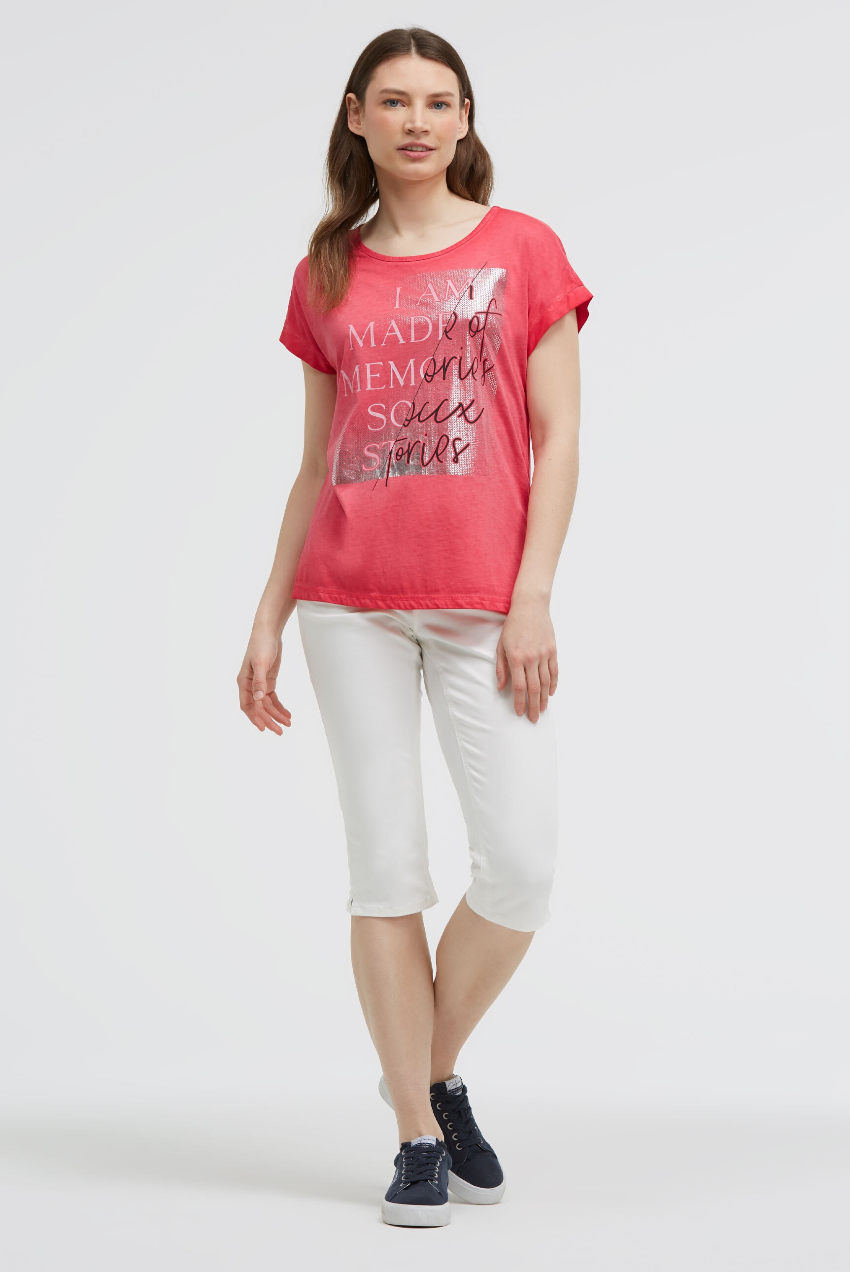 SOCCX Rundhalsshirt aus Baumwolle
