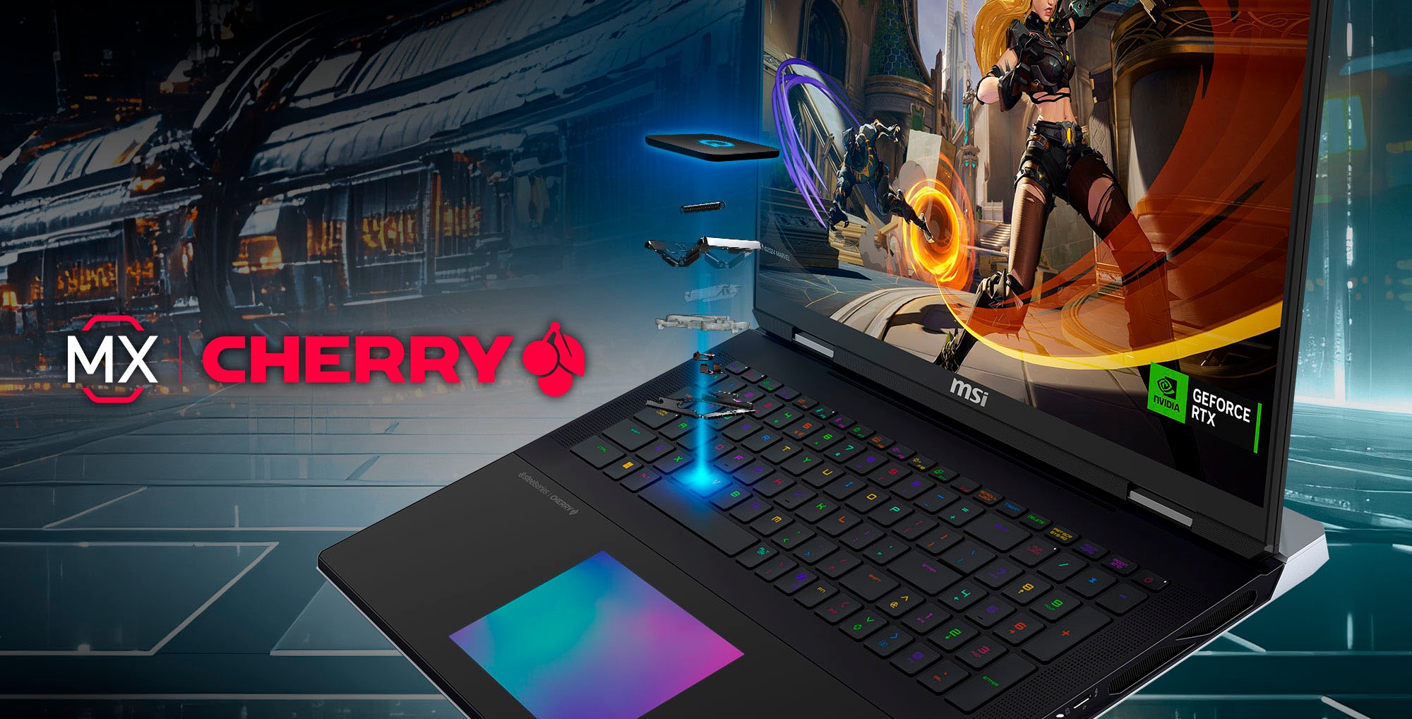 MSI Gaming-Notebook »Titan 18 HX AI A2XWJG-656«, 45,8 cm, / 18 Zoll, Intel, Core Ultra 9, GeForce RTX 5090, 2000 GB SSD