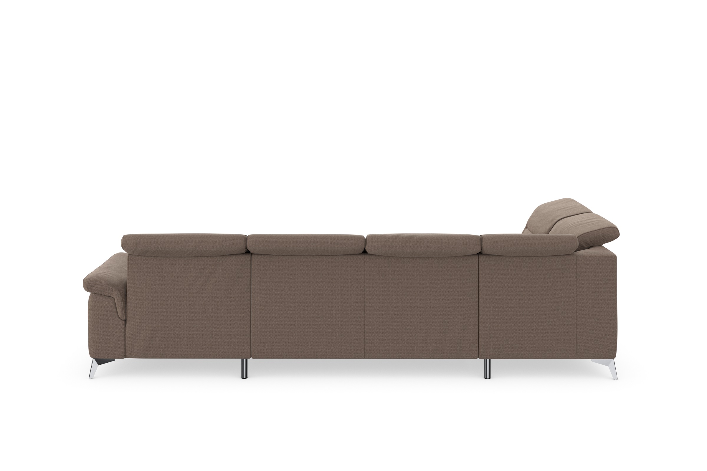 Canapé d'angle en U SIT & MORE Sinatra Taupe 3