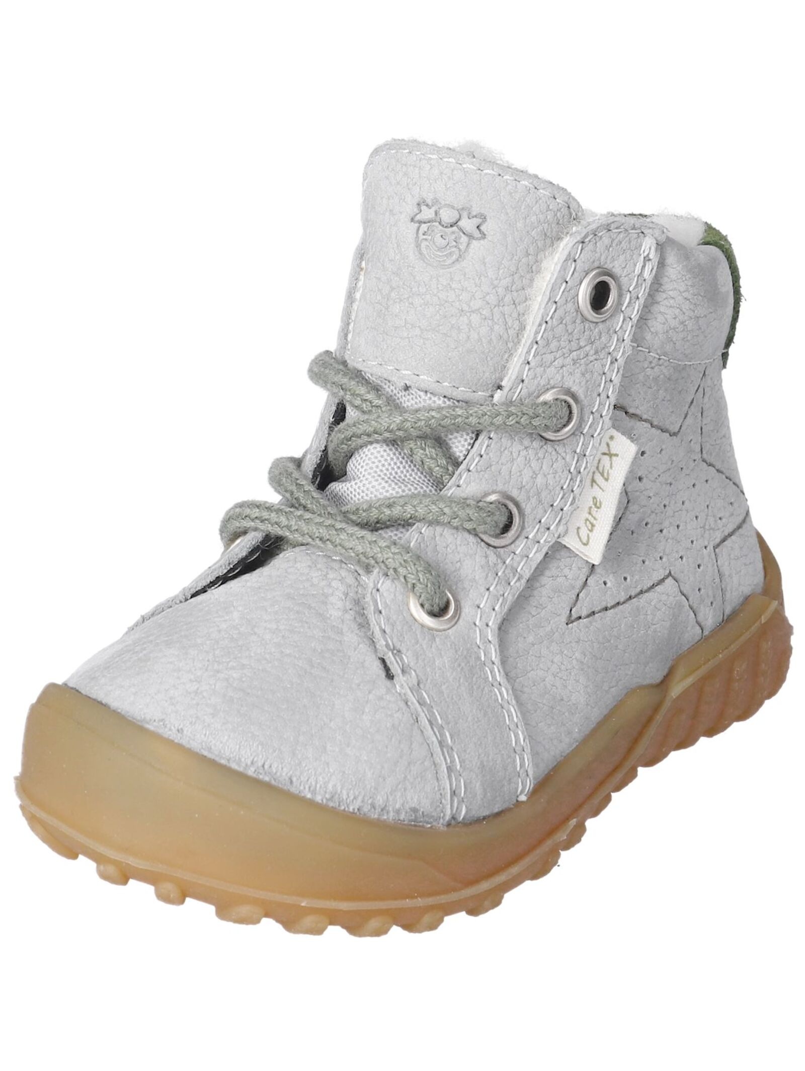 Pepino Schnürstiefelette "Pepino Stiefelette Veloursleder/Textil" günstig online kaufen