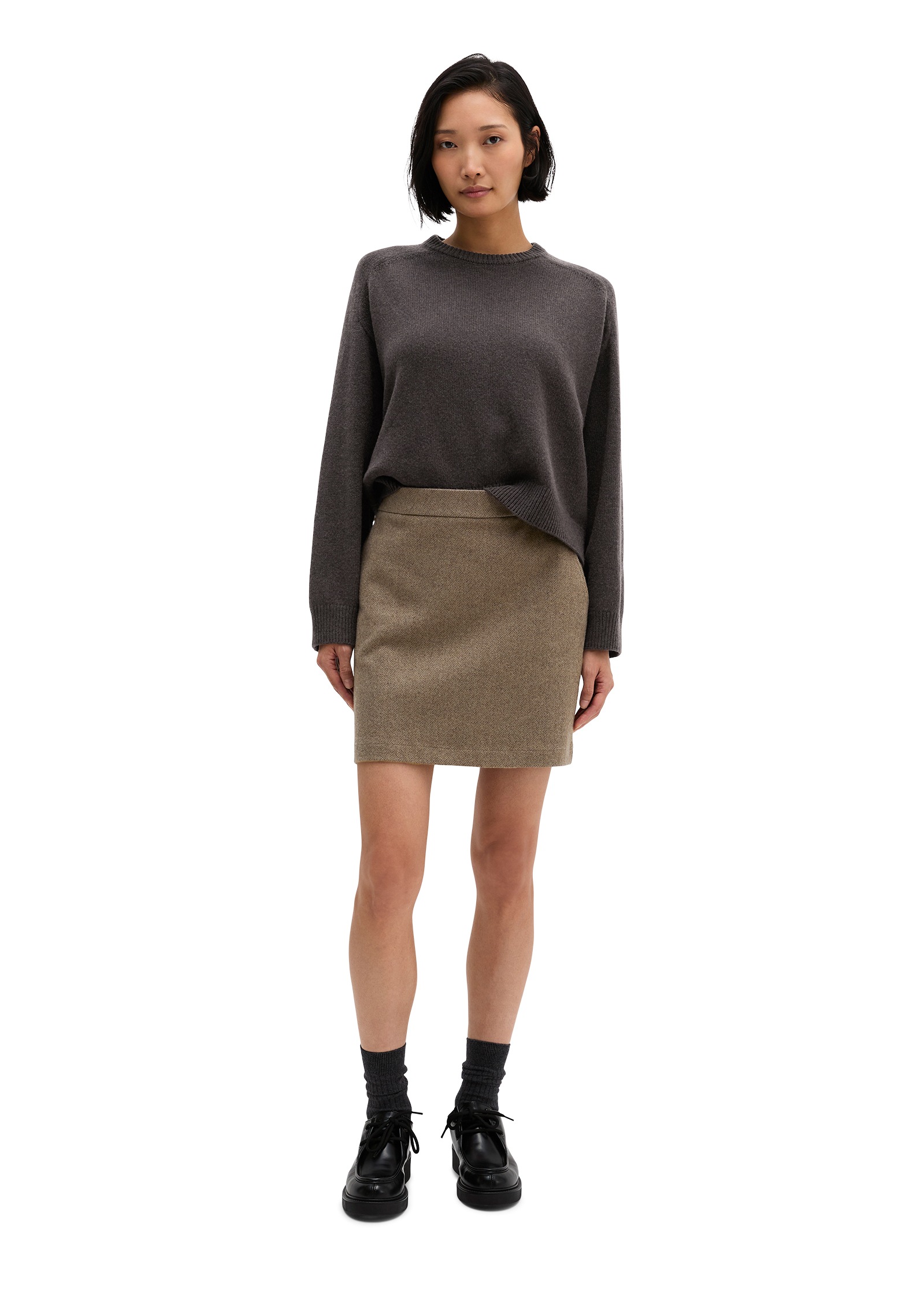 Marc O'Polo Jerseyrock »aus weichem Herringbone-Jersey«