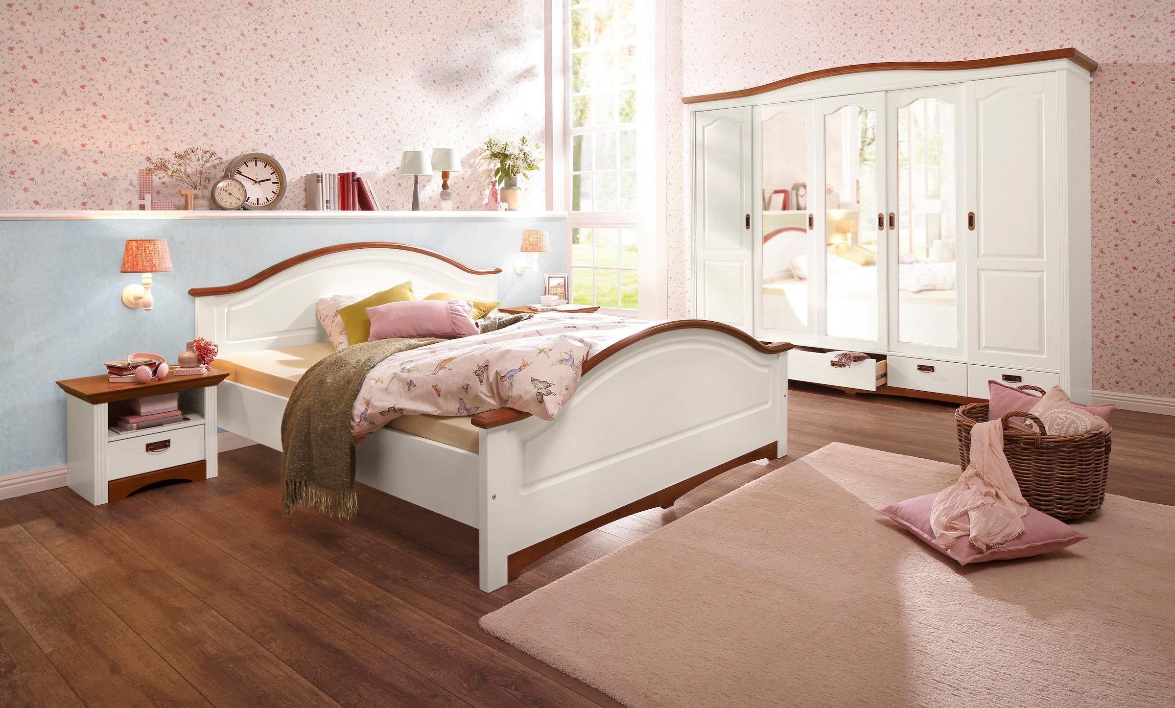 OTTO home Massivholzbett "Konrad, hohe Belastbarkeit FSC zertifiziertes Mas günstig online kaufen