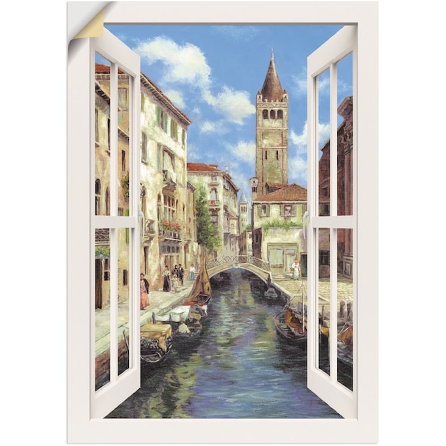 Artland Wandbild »Venedig«, Venedig, (1 St.), als Alubild, Leinwandbild,  Wandaufkleber oder Poster in versch. Größen kaufen | BAUR