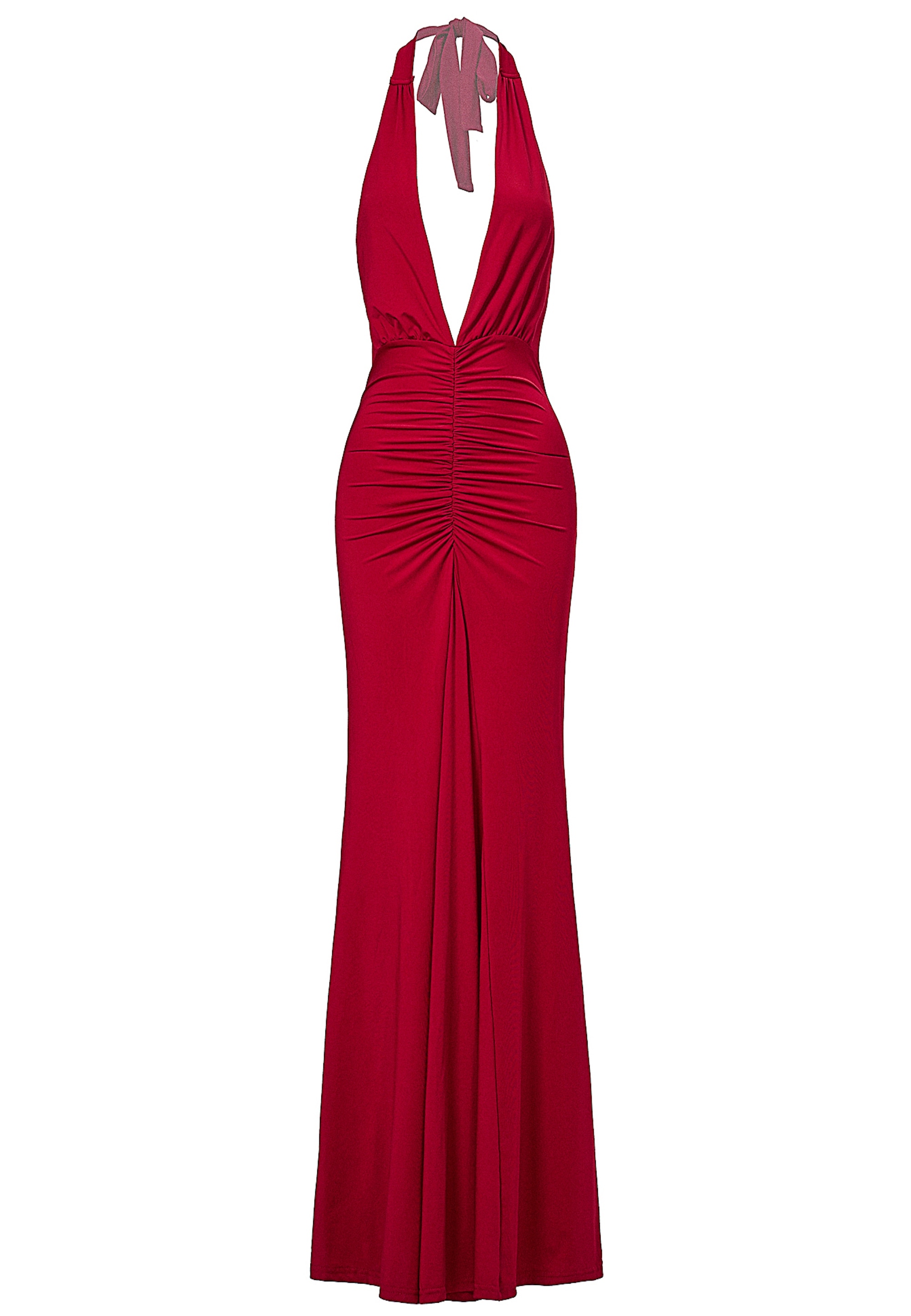 Moda Minx Jerseykleid »Amber Long Dress«, mit angesagtem Neckholder-Design