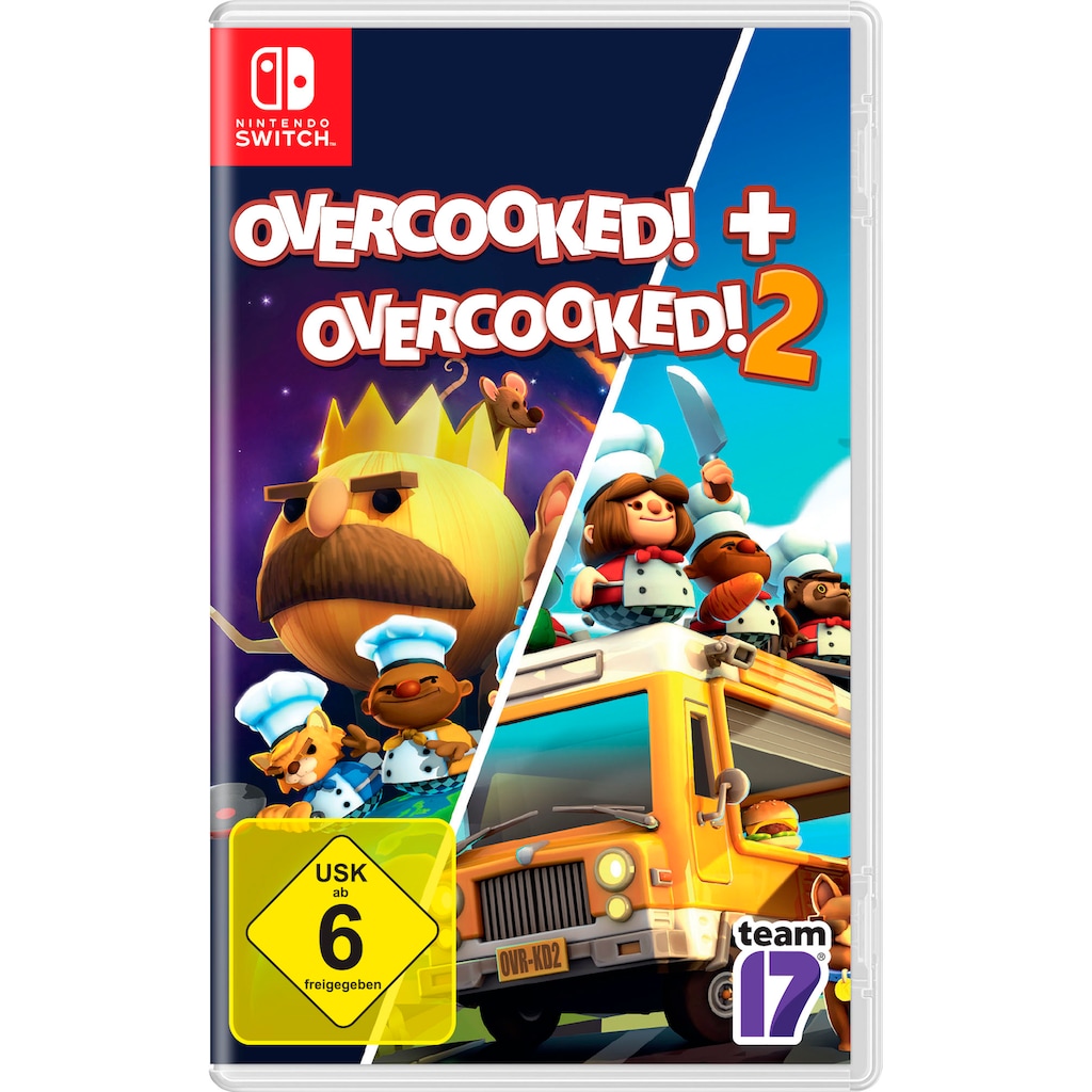 Spielesoftware »Overcooked! + Overcooked! 2«, Nintendo Switch