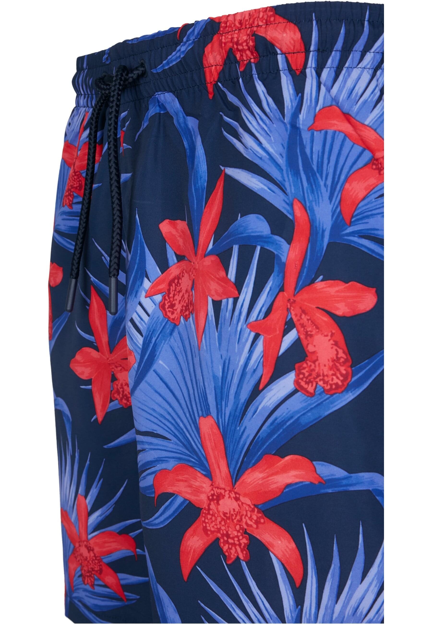 URBAN CLASSICS Badeshorts »Urban Classics Herren Pattern Swim Shorts«