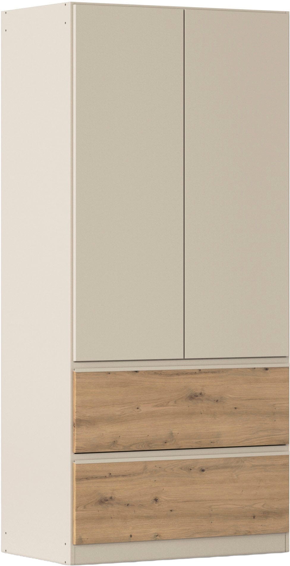 rauch Drehtürenschrank "Kleiderschrank Schrank Garderobe COSTA in den Breiten 91/136/181 cm" in 3 Ausstattungen BASIC/CLASSIC/PREMIUM, viel Platz, grifflose Front und Push-to-Open Funktion MADE IN GERMANY