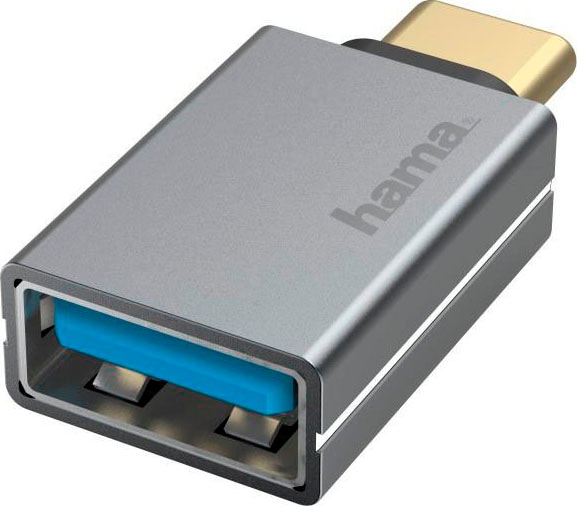 Hama USB-Adapter »USB OTG Adapter, USB-C Stecker, 3.2 Generation, 1,5 Gbit/s«, USB-C zu USB 3.1 Gen 1