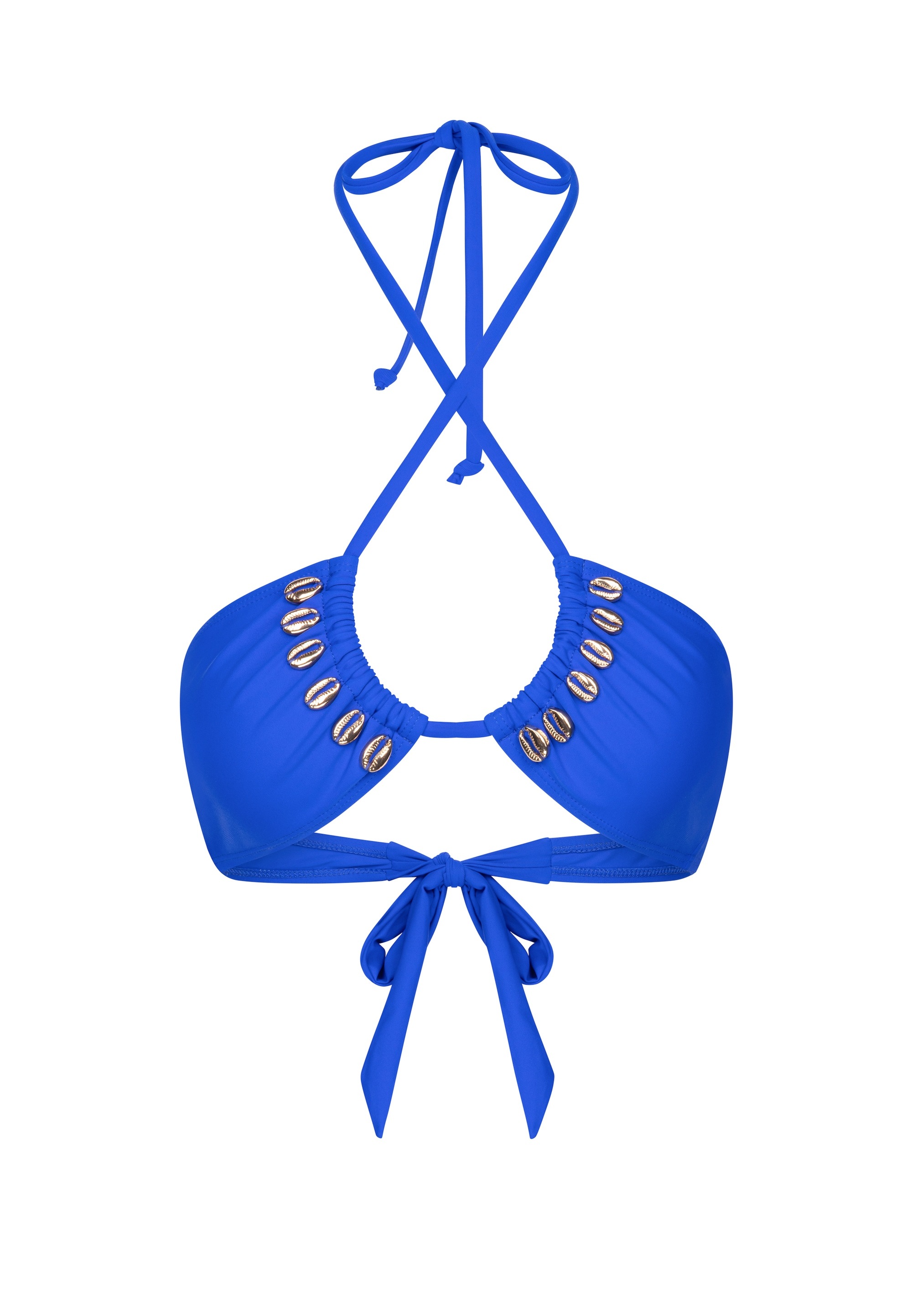 Moda Minx Triangel-Bikini-Top »SHELL«, (1 St.), mit einzigartigen Muschelelementen