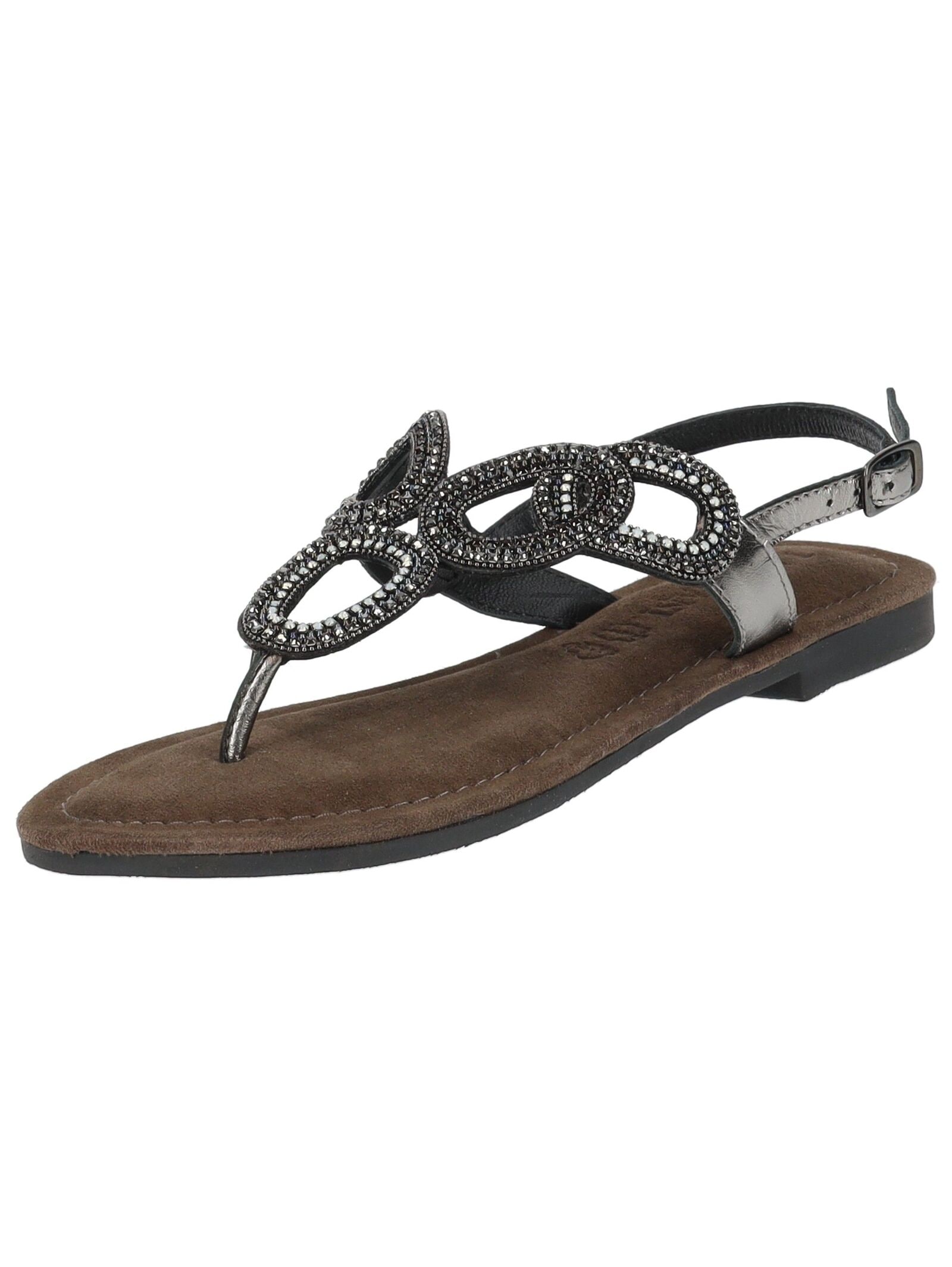 Lazamani Riemchensandale "Lazamani Sandalen Leder/Textil" günstig online kaufen