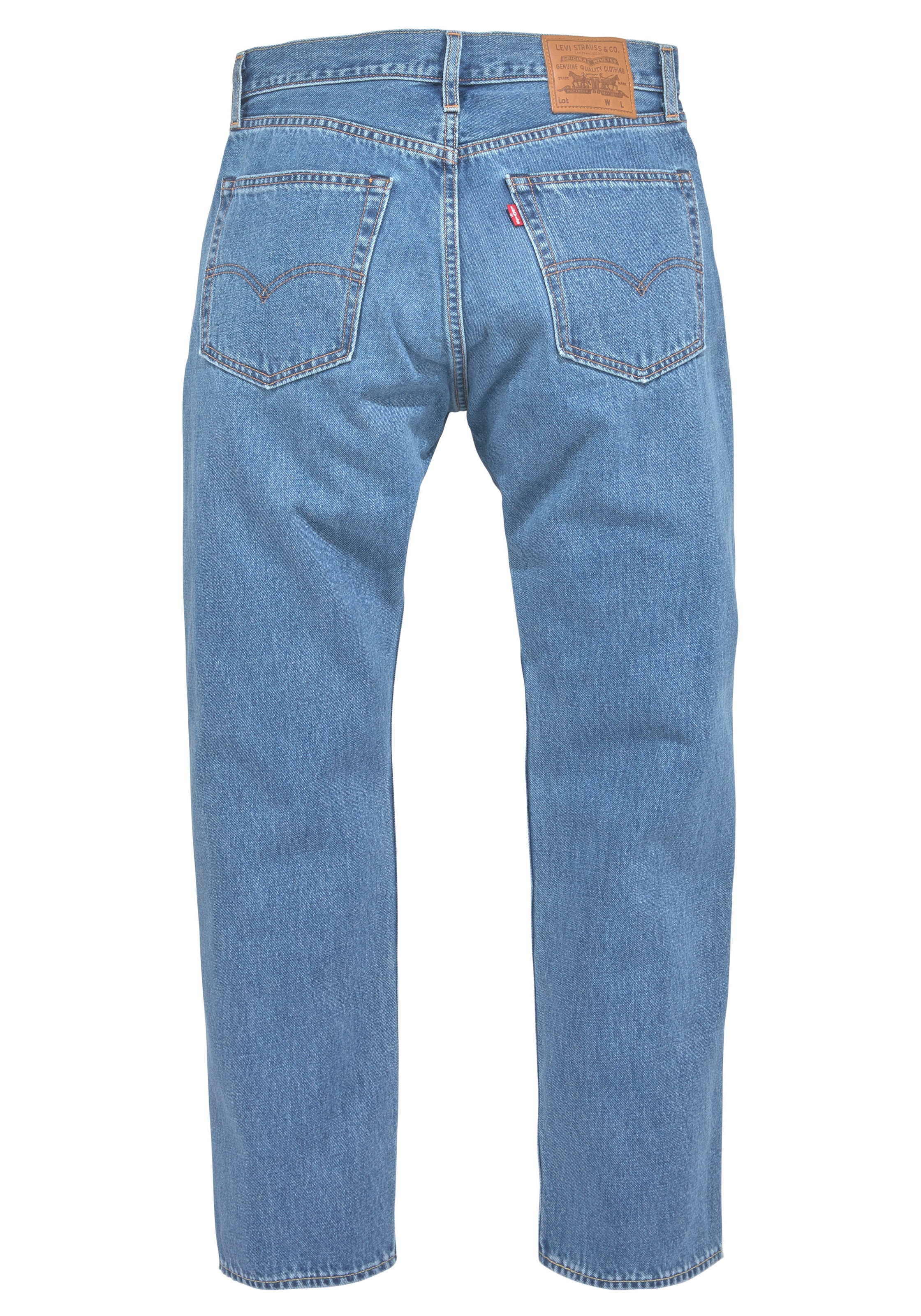 Levi's® Straight-Jeans »551Z AUTHENTIC«, mit Lederbadge