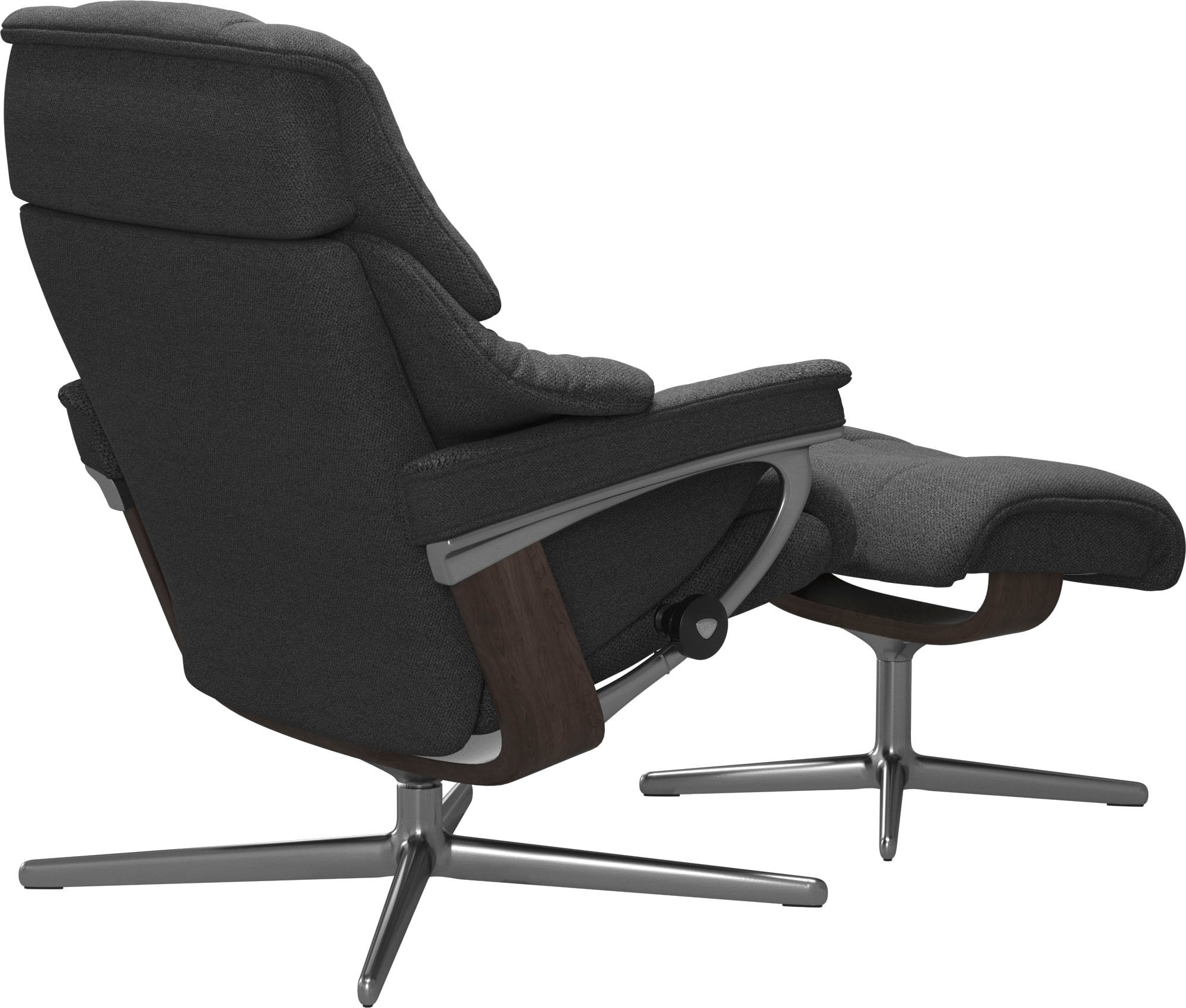 Stressless® Relaxsessel »Reno«, mit Cross Base, Größe S, M & L, Holzakzent Wenge