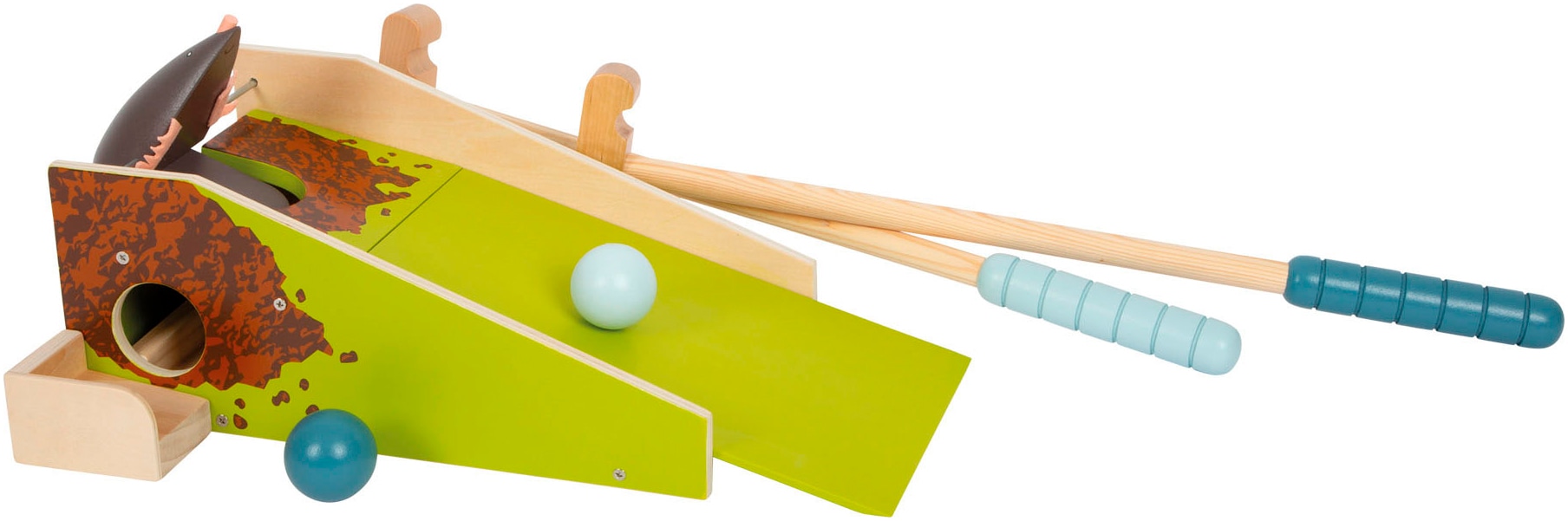 Spiel »Minigolf-Set Maulwurf«, für Kinder