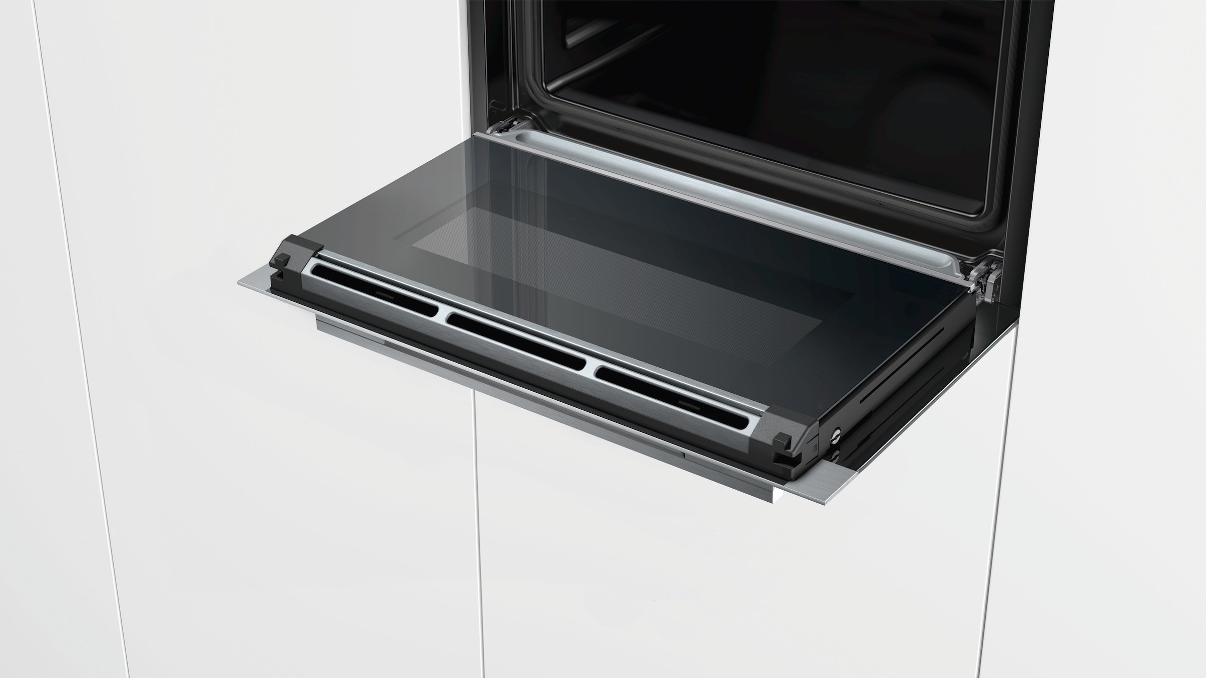 SIEMENS Dampfbackofen iQ700 »CS658GRS7«, mit 1-fach-Teleskopauszug, ecoClean Plus