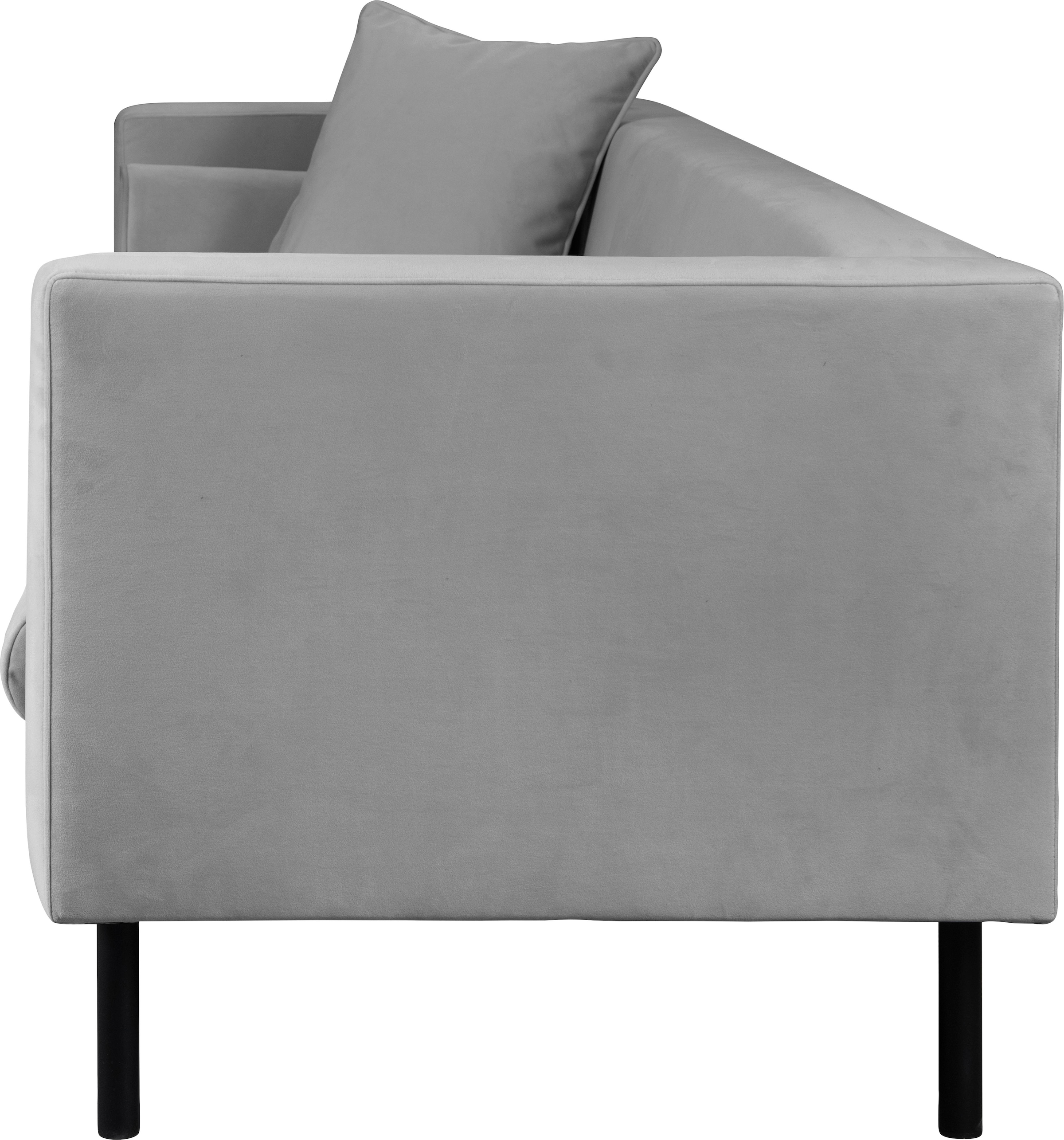 Guido Maria Kretschmer Home&Living 2-Sitzer »Lillibeth Designsofa mit Wellenunterfederung, Maße B/T/H: 155/74/83 cm«, Zierkissen als Wendekissen, in Samtoptik oder Cord