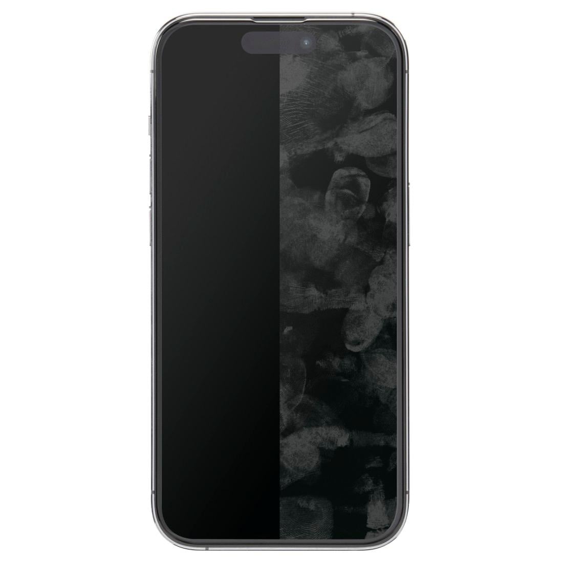 Hama Displayschutzglas »Displayschutz für iPhone 17 Pro Max (Panzerglas, ultraklar)« mit Montagehilfe