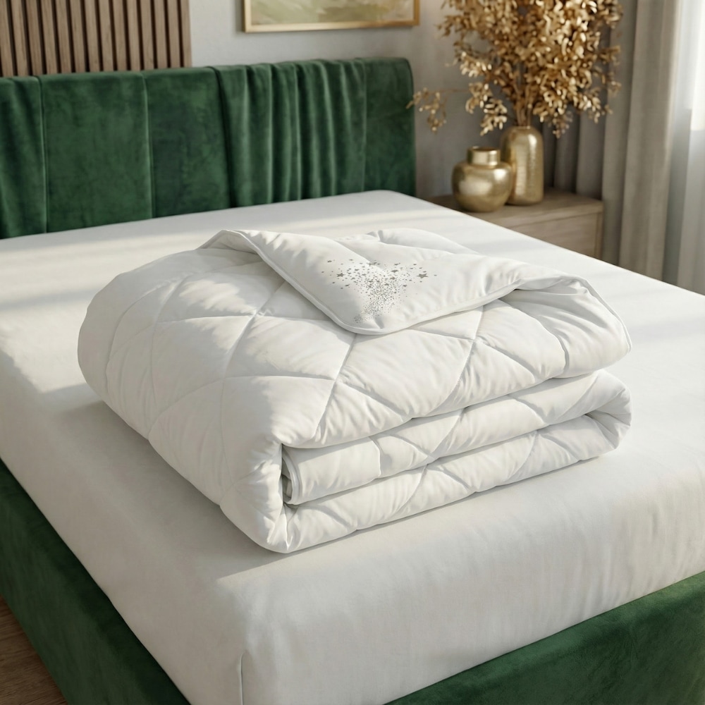 OTTO home Microfaserbettdecke »Baca, Bettdecke 135x200 cm, 155x220 cm und weitere Größen« leicht Füllung aushochwertiger6D-Hohlfaser Bezug Polyester 1 Stk. tlg. Bettdecken, Sommer, Winter, 4-Jahreszeiten, Decke