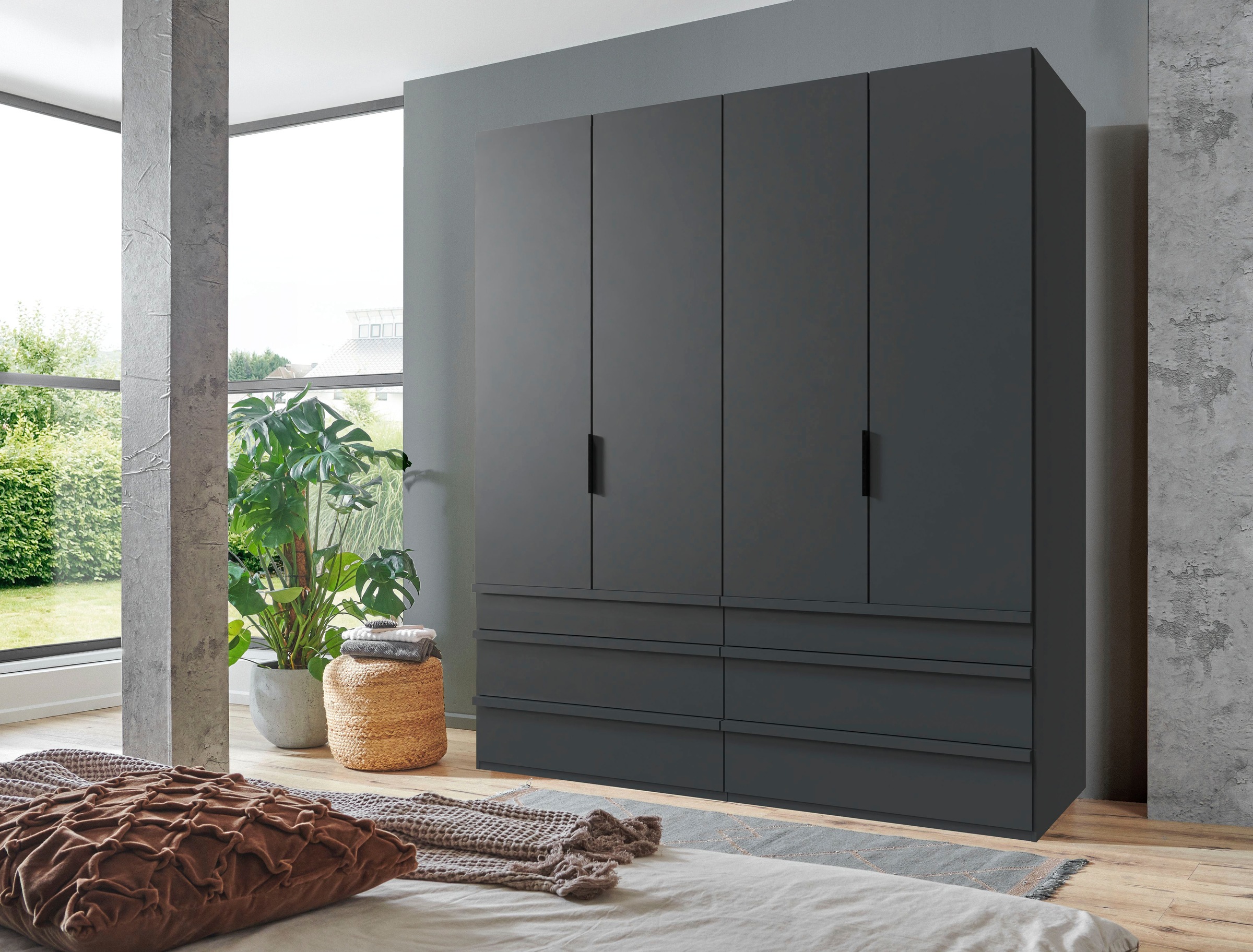 Wimex Falttürenschrank "Oxford by fresh to go, in der Breite 200cm, in 2 Hö günstig online kaufen