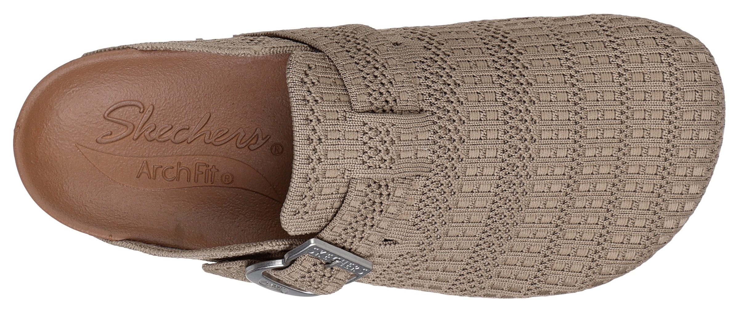 Skechers Clog »ARCH FIT GRANOLA TOO LATE«, Sabot, Flats mit Luxe Foam Ausstattung