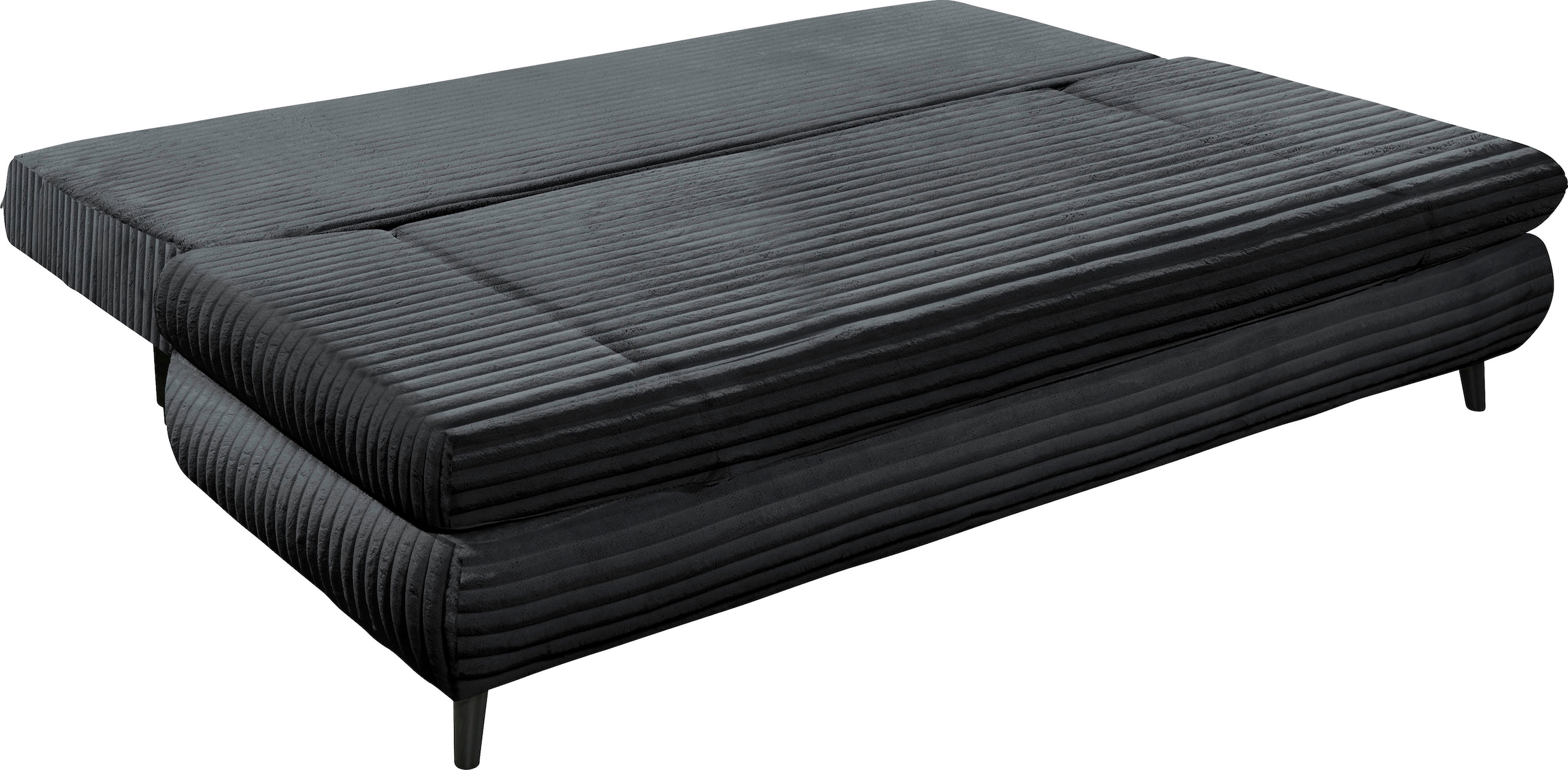 ED EXCITING DESIGN Schlafsofa »Sunny«, mit Bettkasten, Armteilverstellung & 2 Rückenkissen