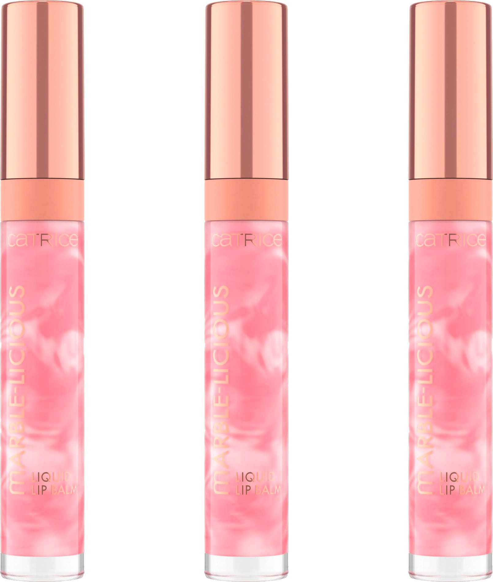 Lipgloss »Marble-licious Liquid Lip Balm«, (Set, 3 tlg.)