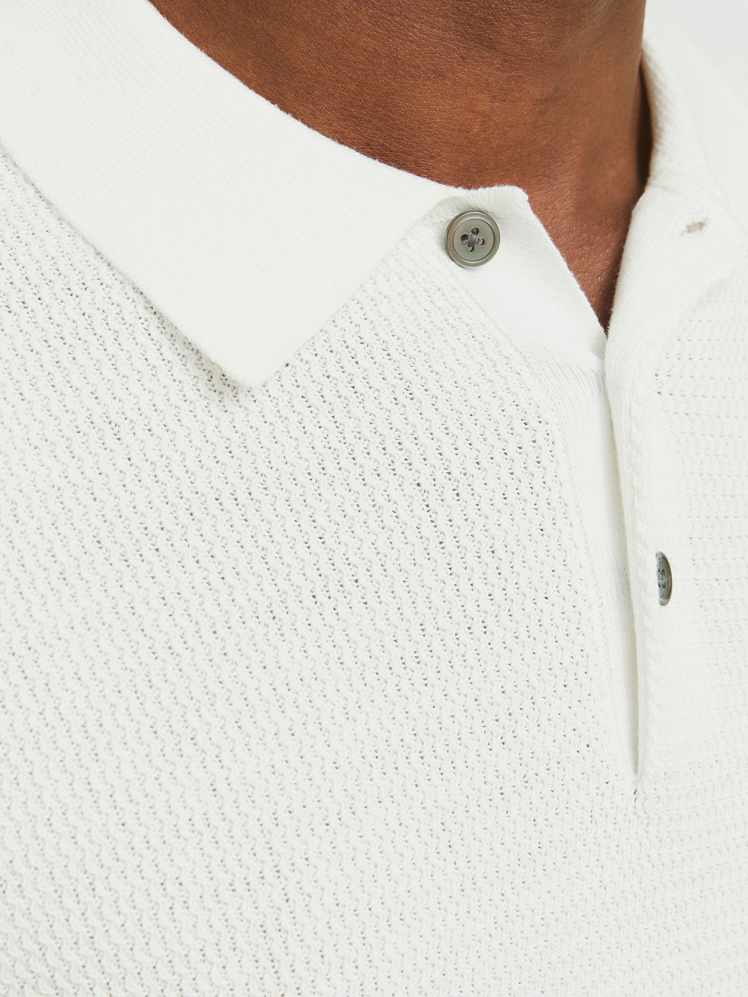 Jack & Jones Polokragenpullover »JPRCCCOOPER KNIT POLO SS SN«