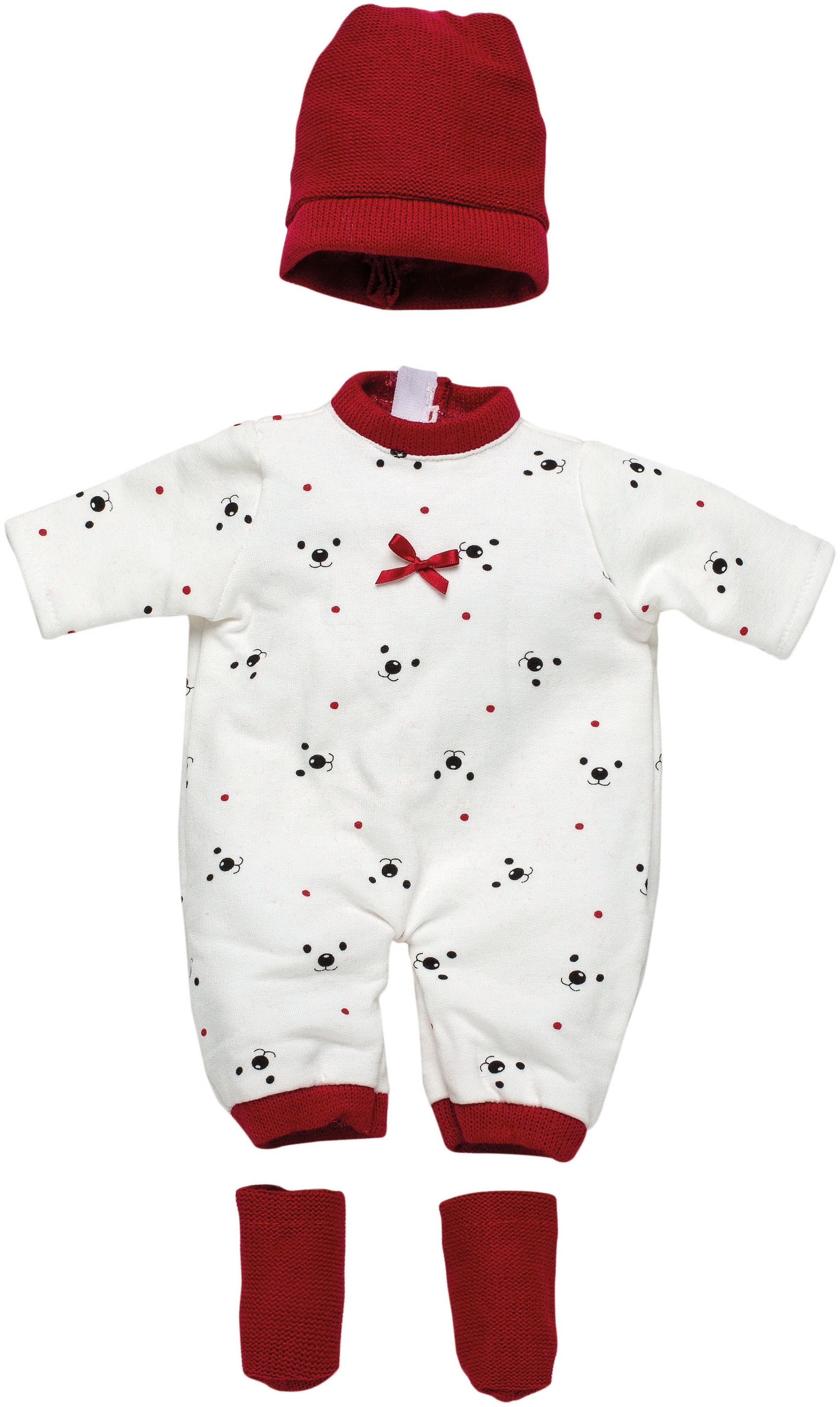 Llorens Puppenkleidung »Pyjamaset mit Mütze, 40-42 cm«, Made in Europe