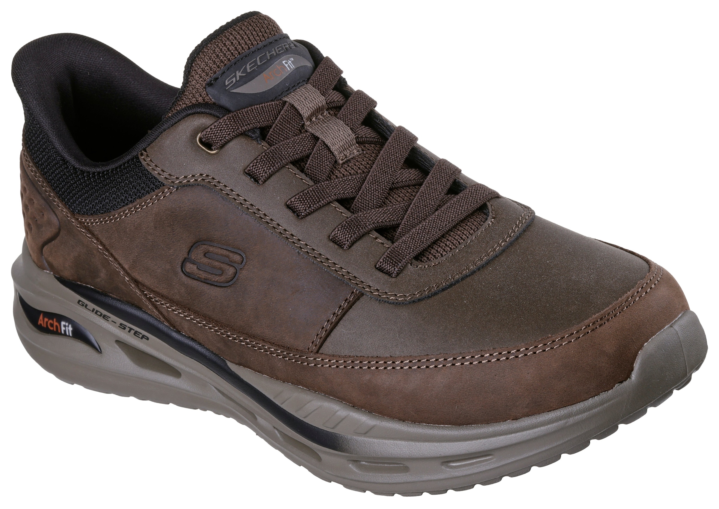 Skechers Slip-On Sneaker »ARCH FIT ORVAN«, Schnürschuh, Trainingsschuh mit Glide Step