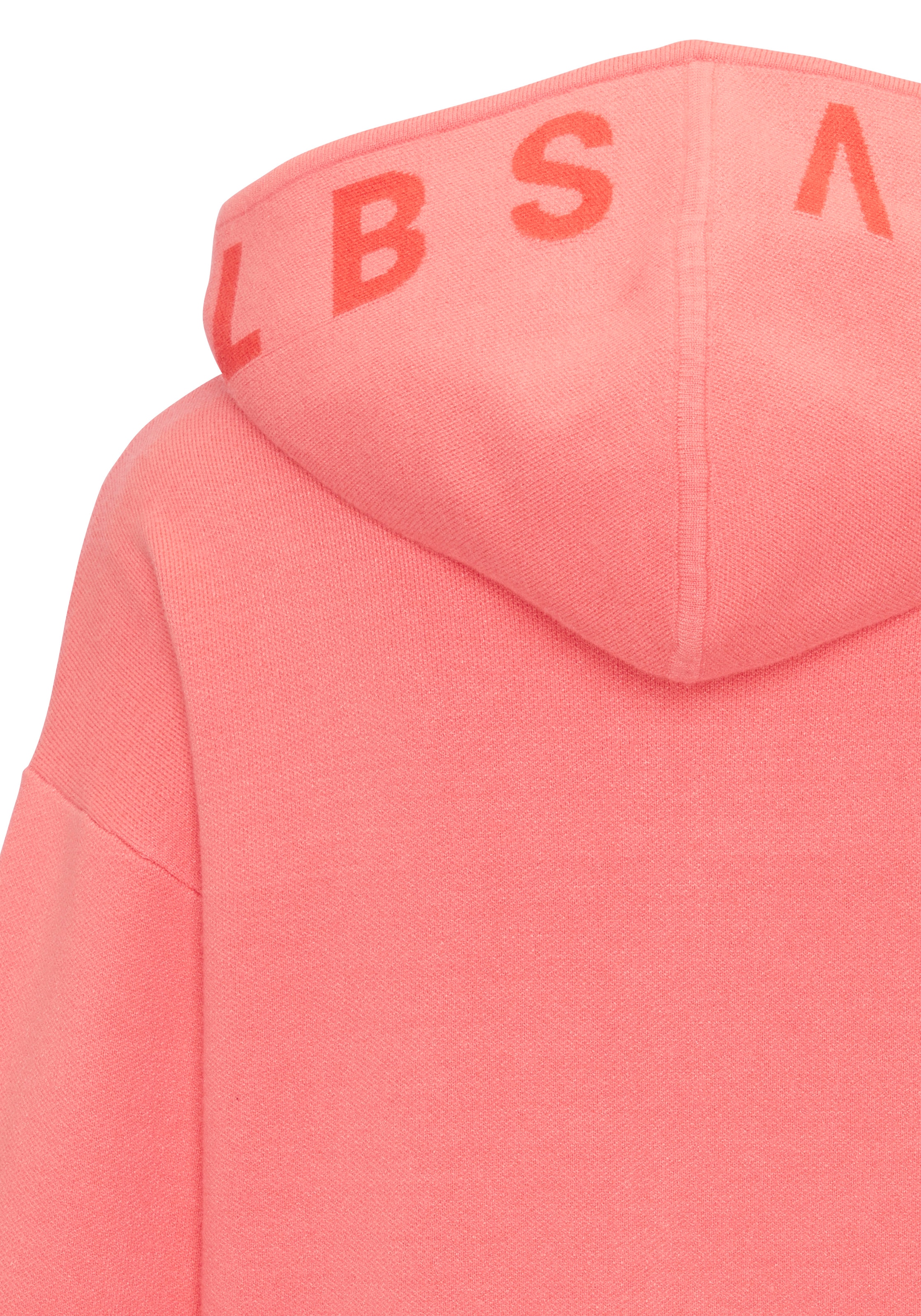 Elbsand Strickjacke aus hochwertigen Strick und eingestricktem Logo, Loungewear