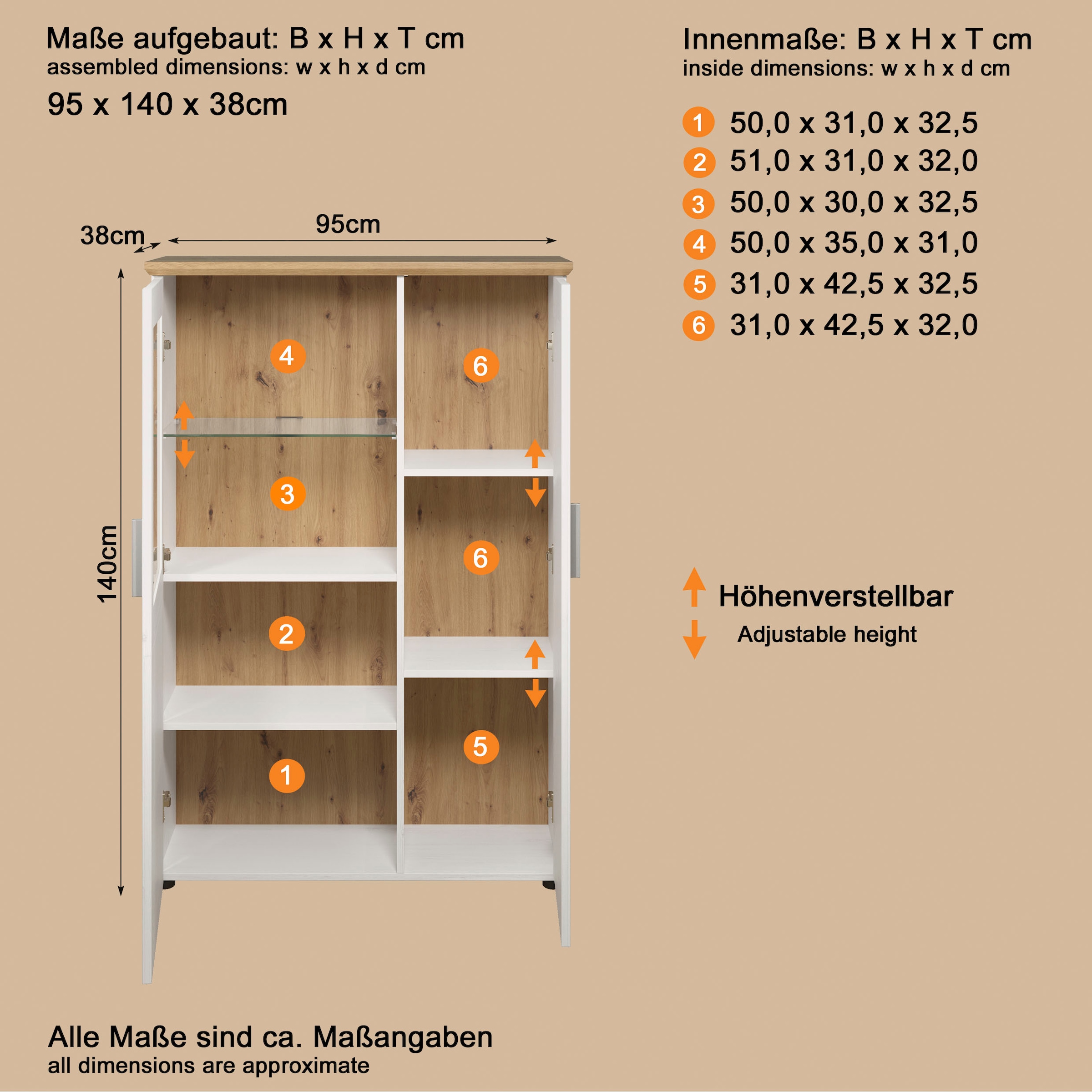 Home affaire Vitrine »Nybro«