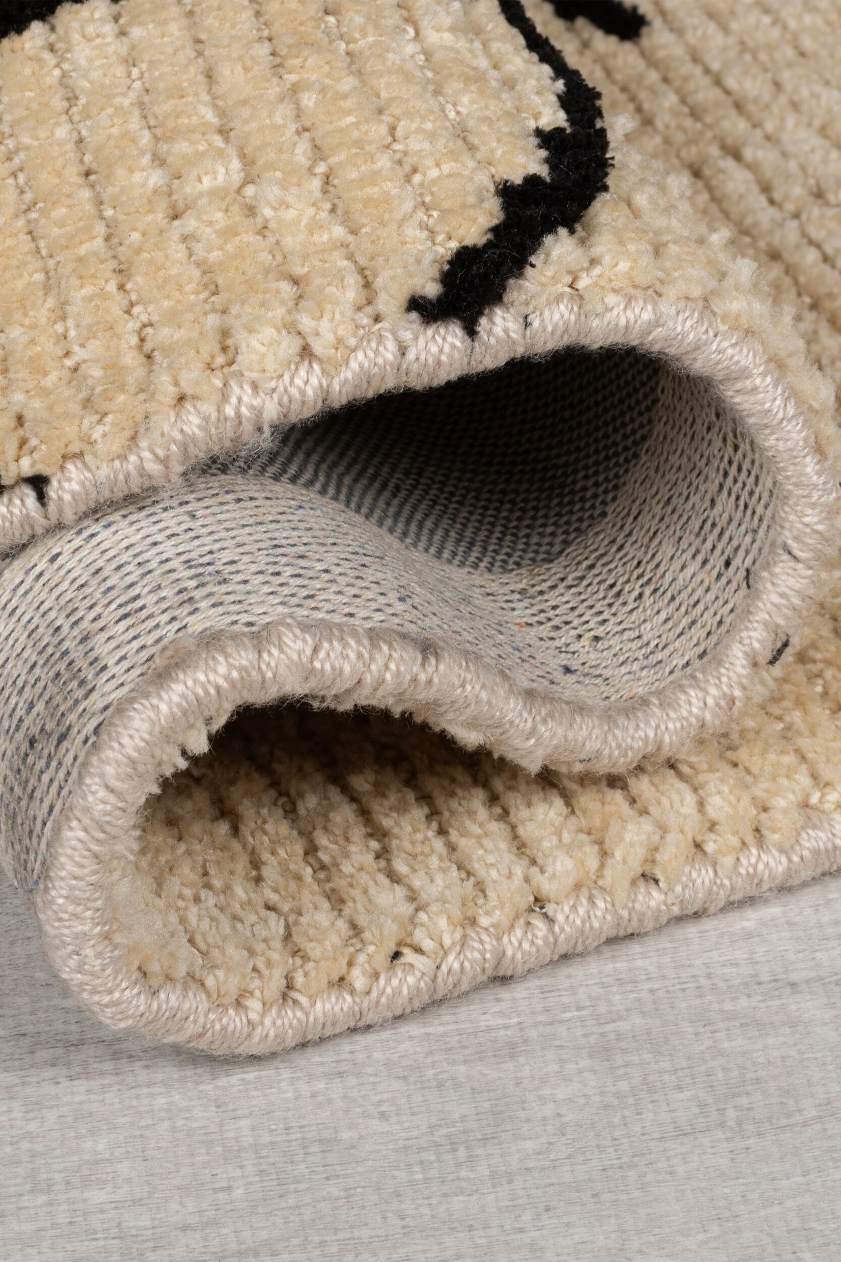 FLAIR RUGS Teppich »Theo«, rechteckig, 12 mm Höhe, Hoch-niedriger Flor in Wolle-Optik