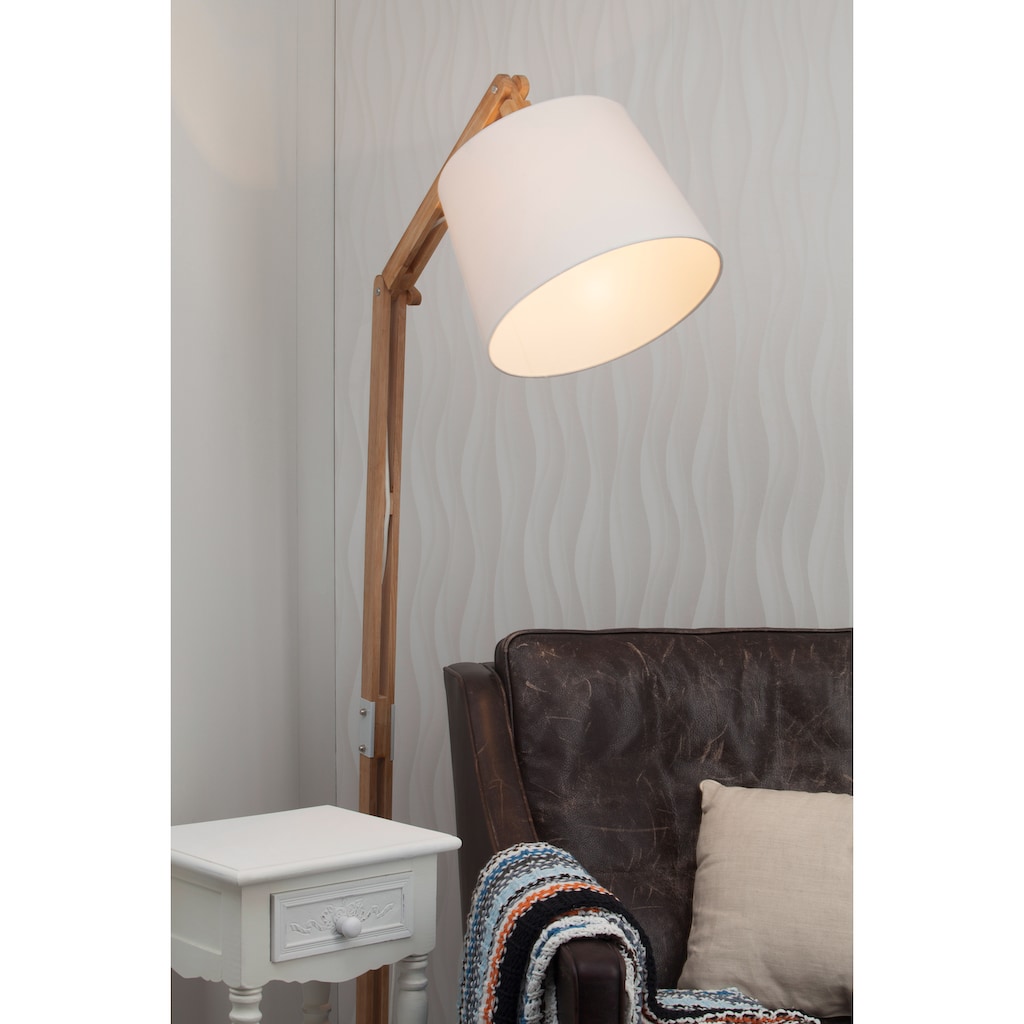 Brilliant Stehlampe »Carlyn«, 1 flammig-flammig