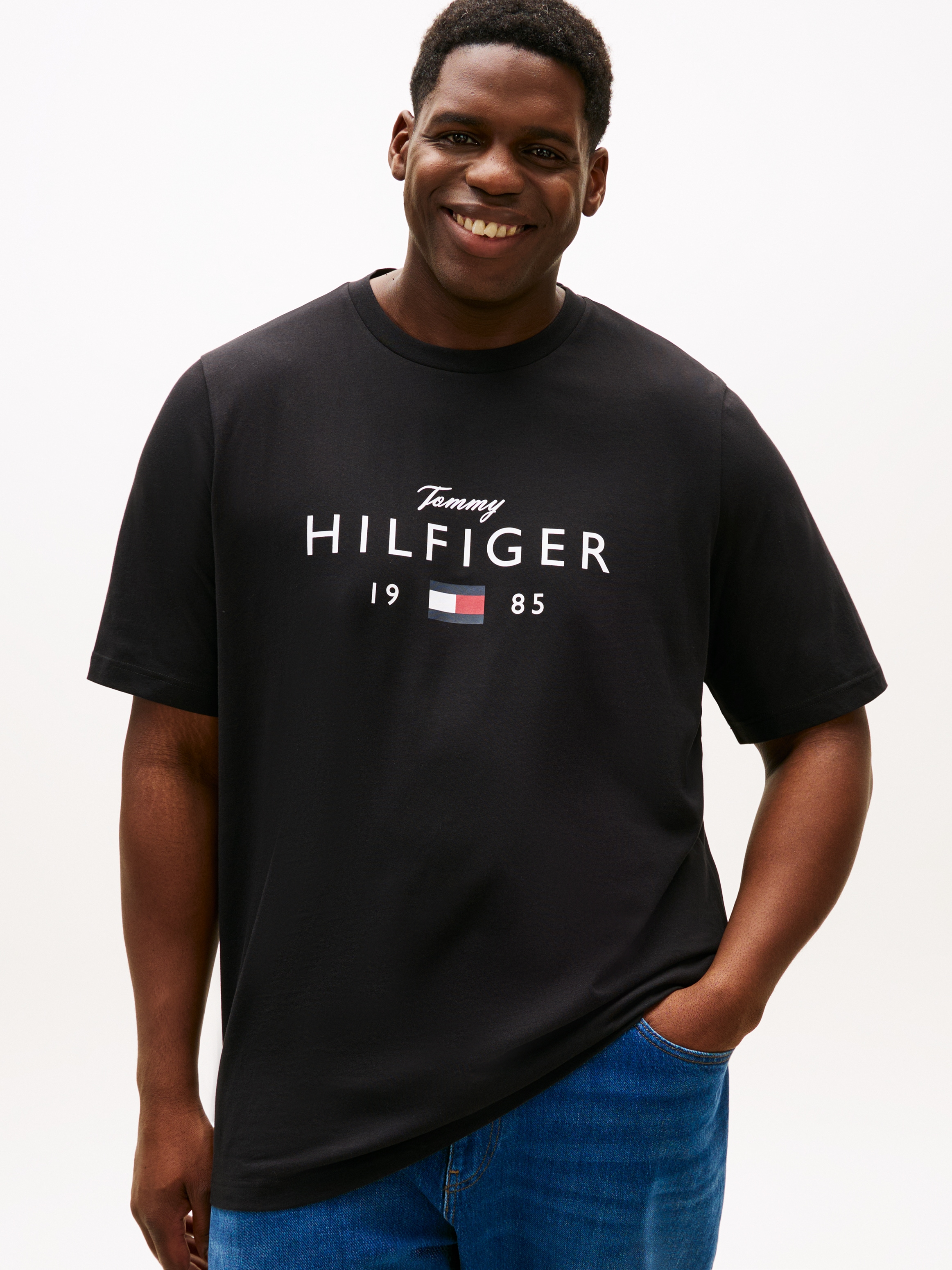 Tommy Hilfiger Big & Tall T-Shirt "BT-BRAND LOVE BIG HILFIGER" Rundhals, no günstig online kaufen