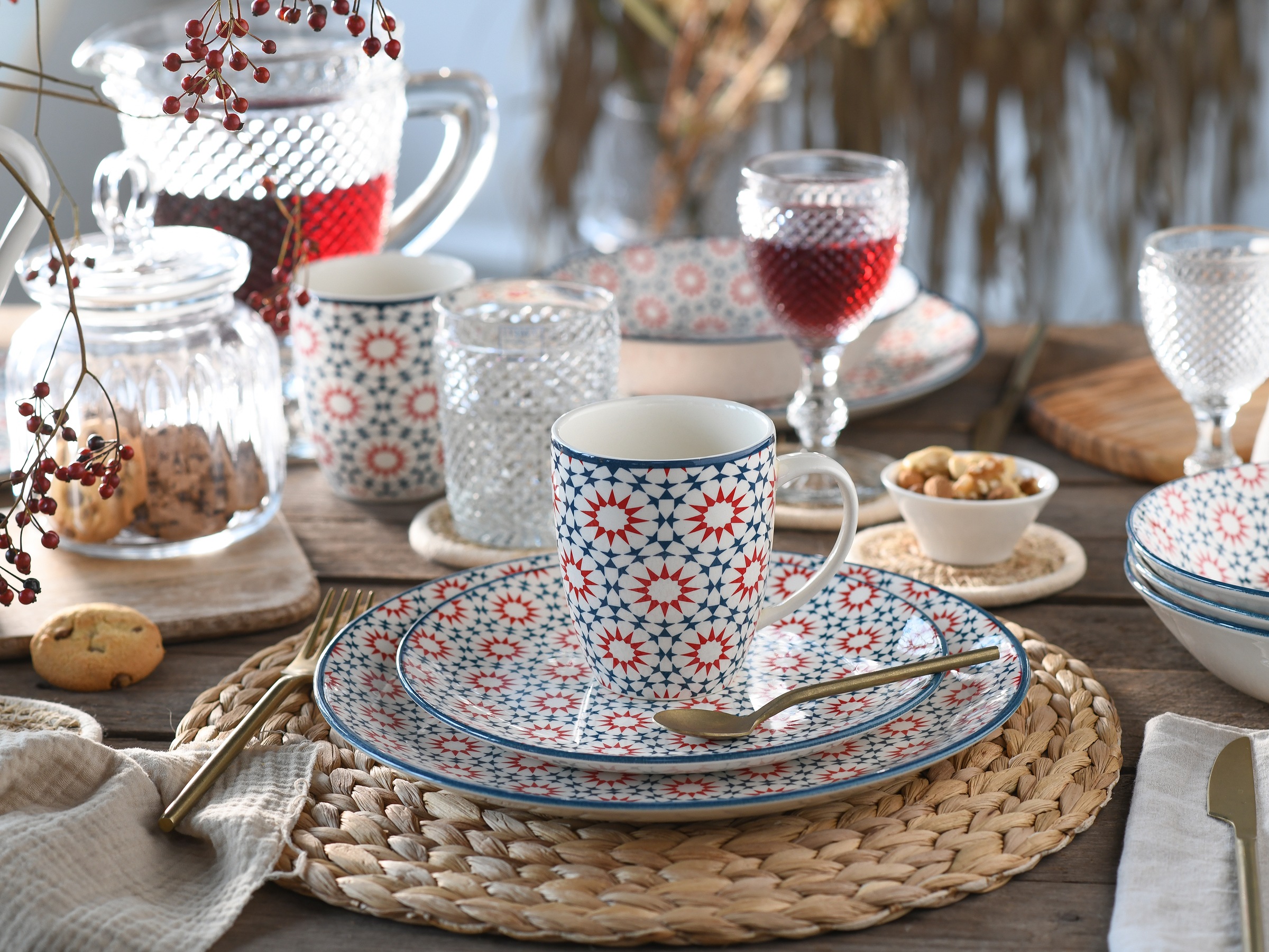 Thumbnail - CreaTable Kombiservice "Stella" orientalisch mediterraner Stil