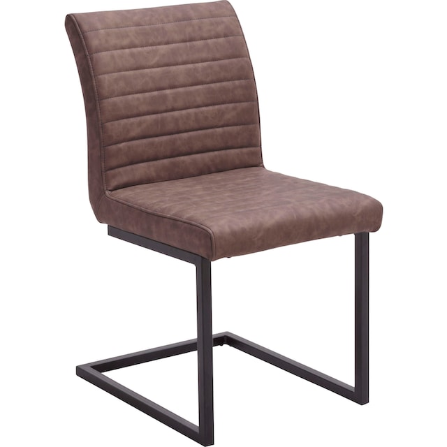 MCA furniture Esszimmerstuhl »Kian«, (Set), 2 St., Vintage Kunstleder mit  oder ohne Armlehne, Stuhl belastbar bis 120 kg kaufen | BAUR