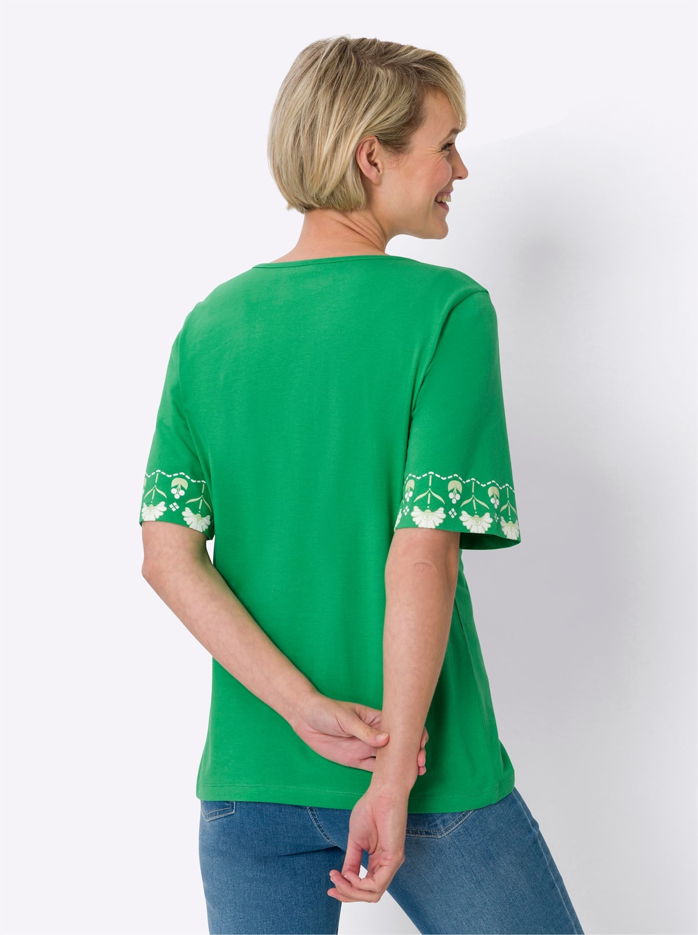 Classic Basics Kurzarmshirt "Kurzarm-Shirt" 1 Stk. tlg. günstig online kaufen