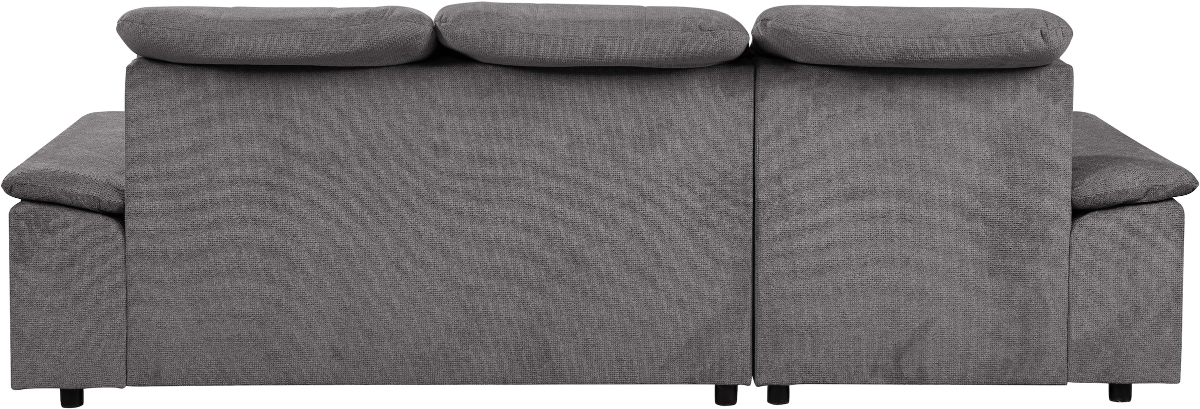 WERK2 Ecksofa Carmen, Sofa, Eckcouch mit Schlaffunktion, Bettkasten und Sitztiefenverstellung