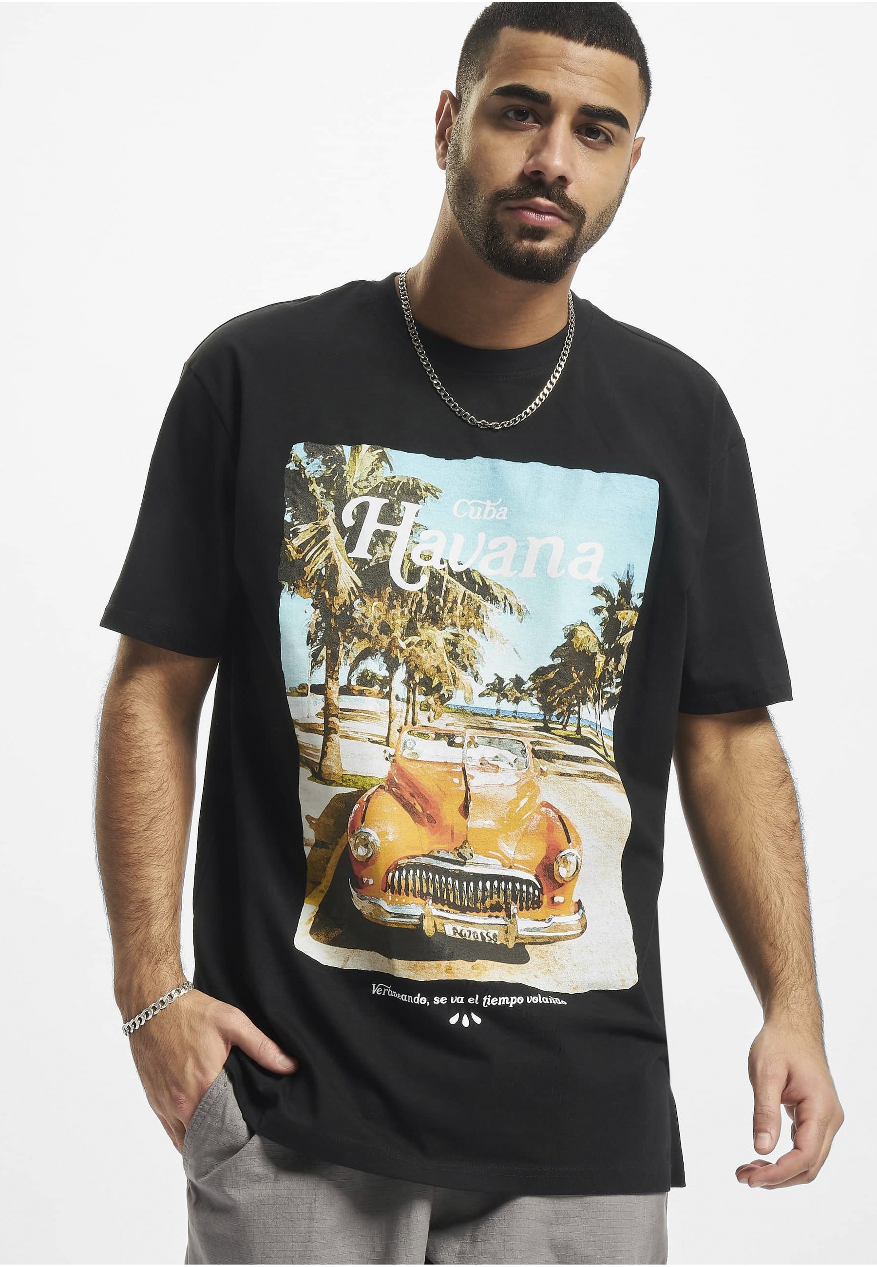 Thumbnail - Upscale by Mister Tee T-Shirt "Upscale by Mister Tee Unisex Havana Vibe Oversize Tee" 1 Stk.