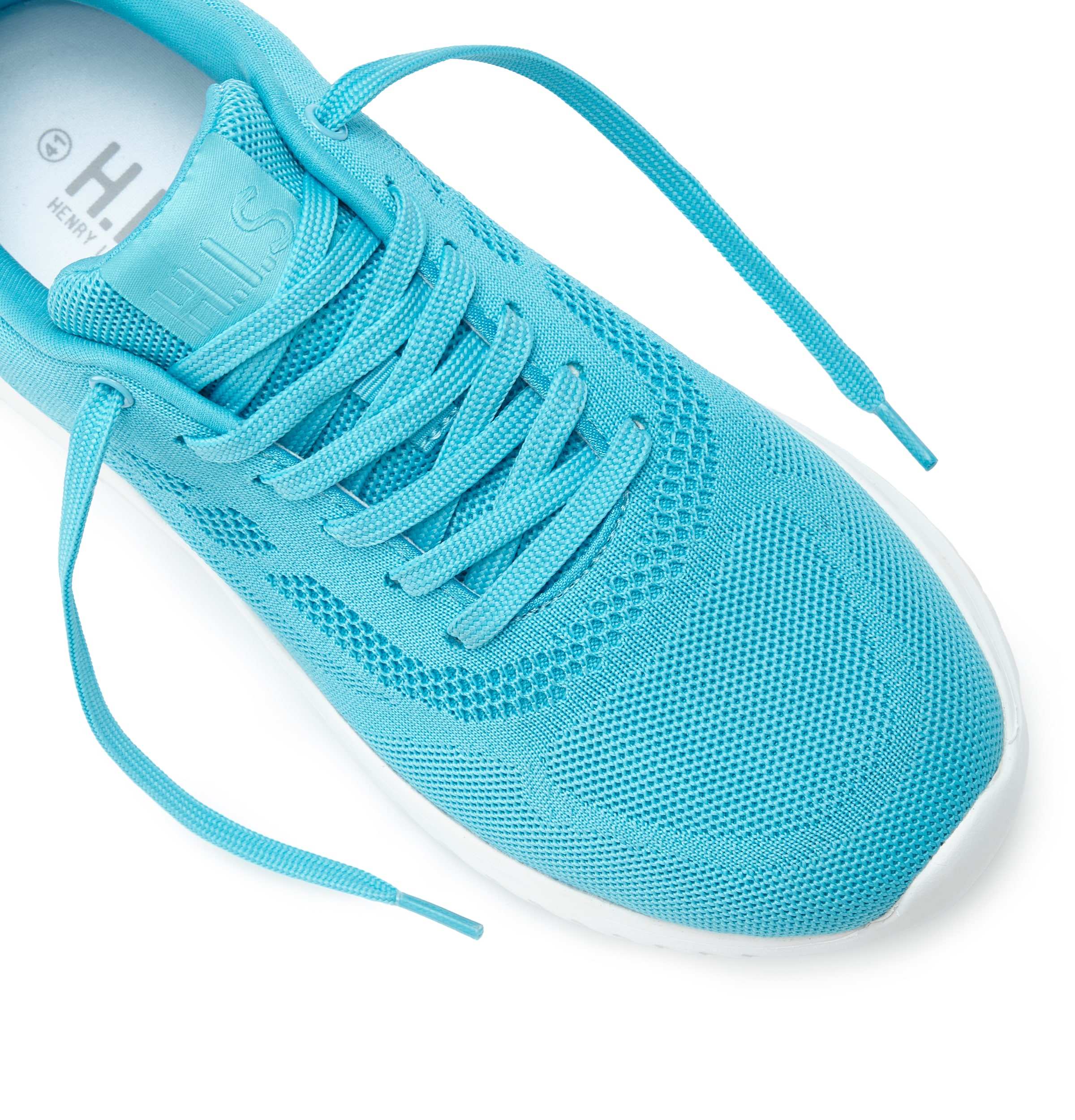 H.I.S »Schnürschuh, Halbschuh, Freizeitschuh, Schnürhalbschuh«  NEU Turnschuh im sportiven Look aus luftigem Mesh-Material VEGAN