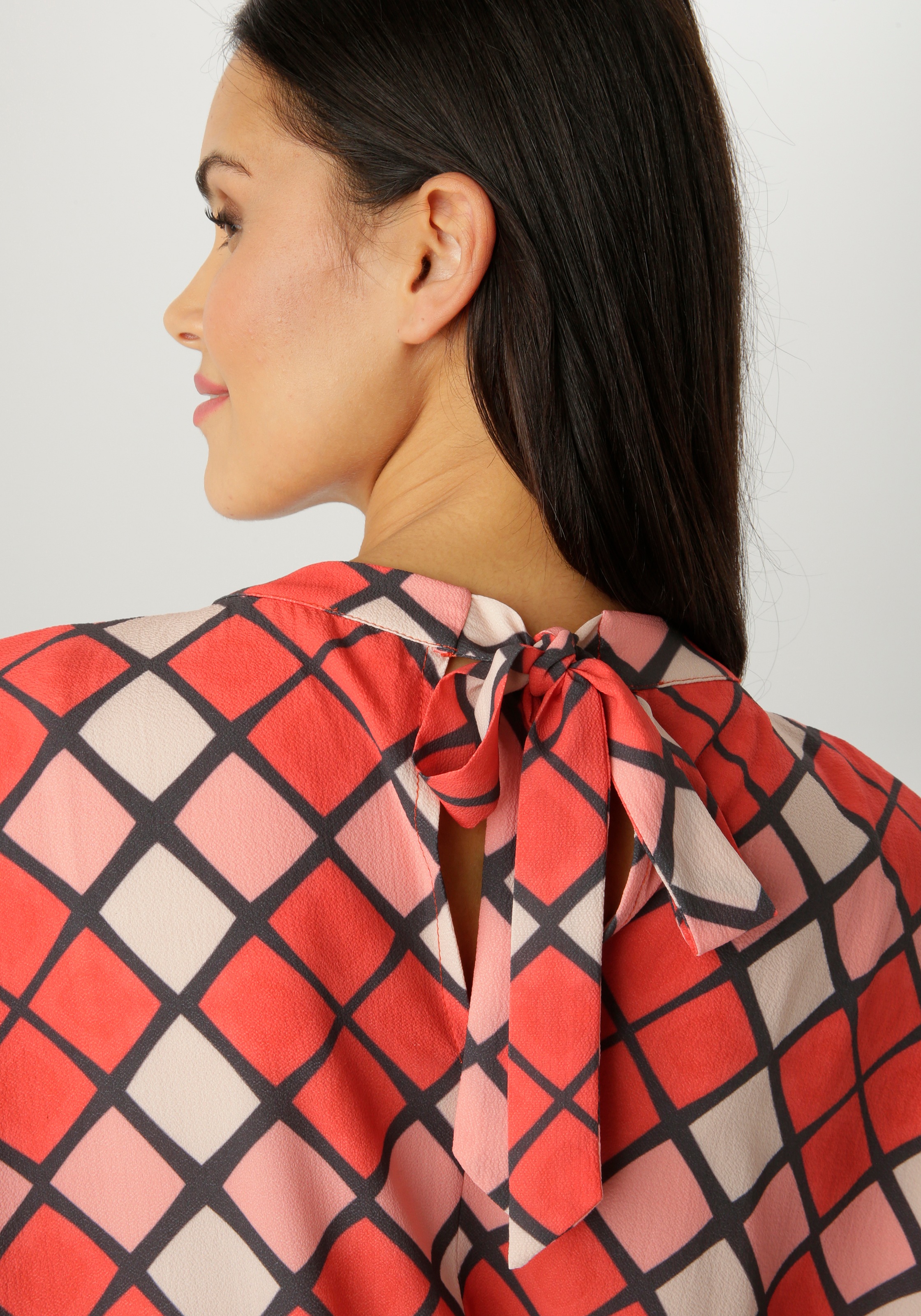 Thumbnail - Aniston SELECTED Kurzarmbluse in extra weiter Form - NEUE KOLLEKTION